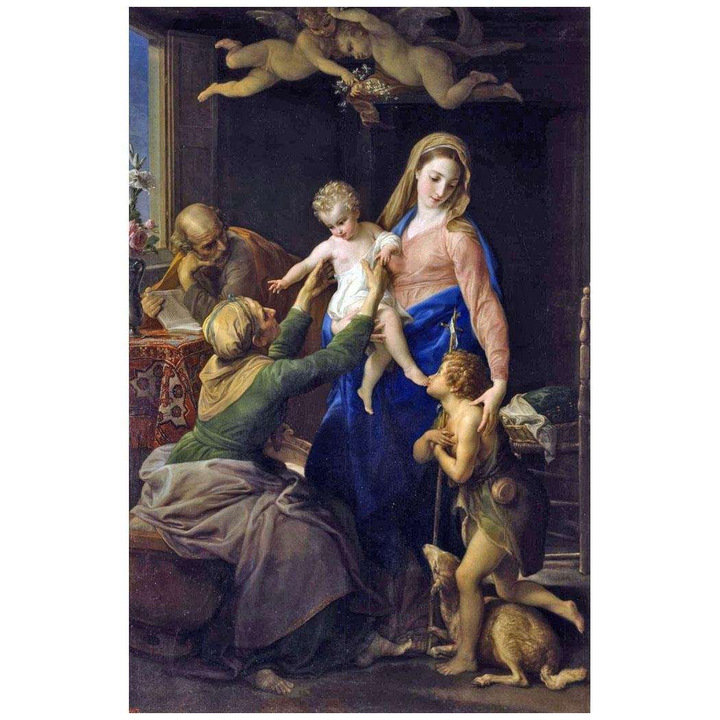  Pompeo Batoni. Sacra famiglia. 1777. Hermitage, St-Petersburg
