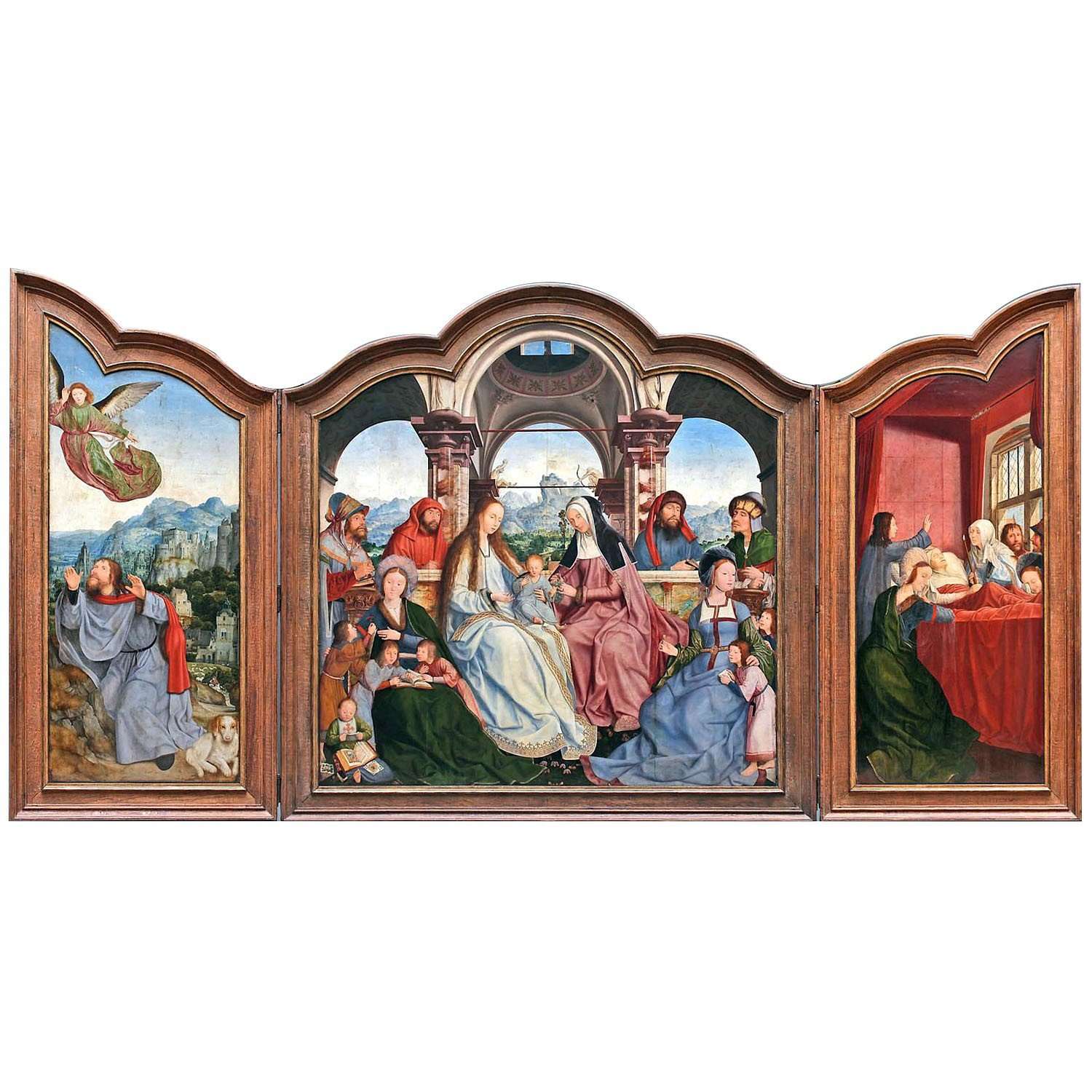 Quinten Massijs. St Ann Altarpiece. 1509. KMSKB Brussels