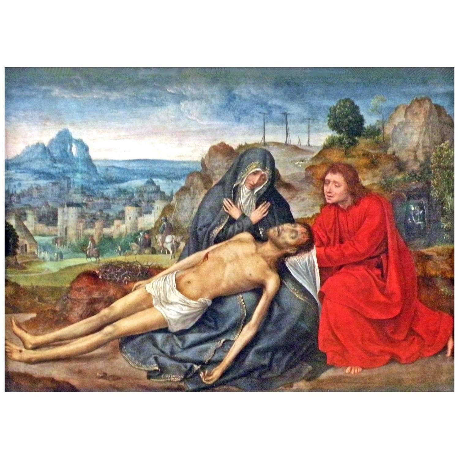  Quinten Massijs. Pieta. 1515. Musee du Louvre