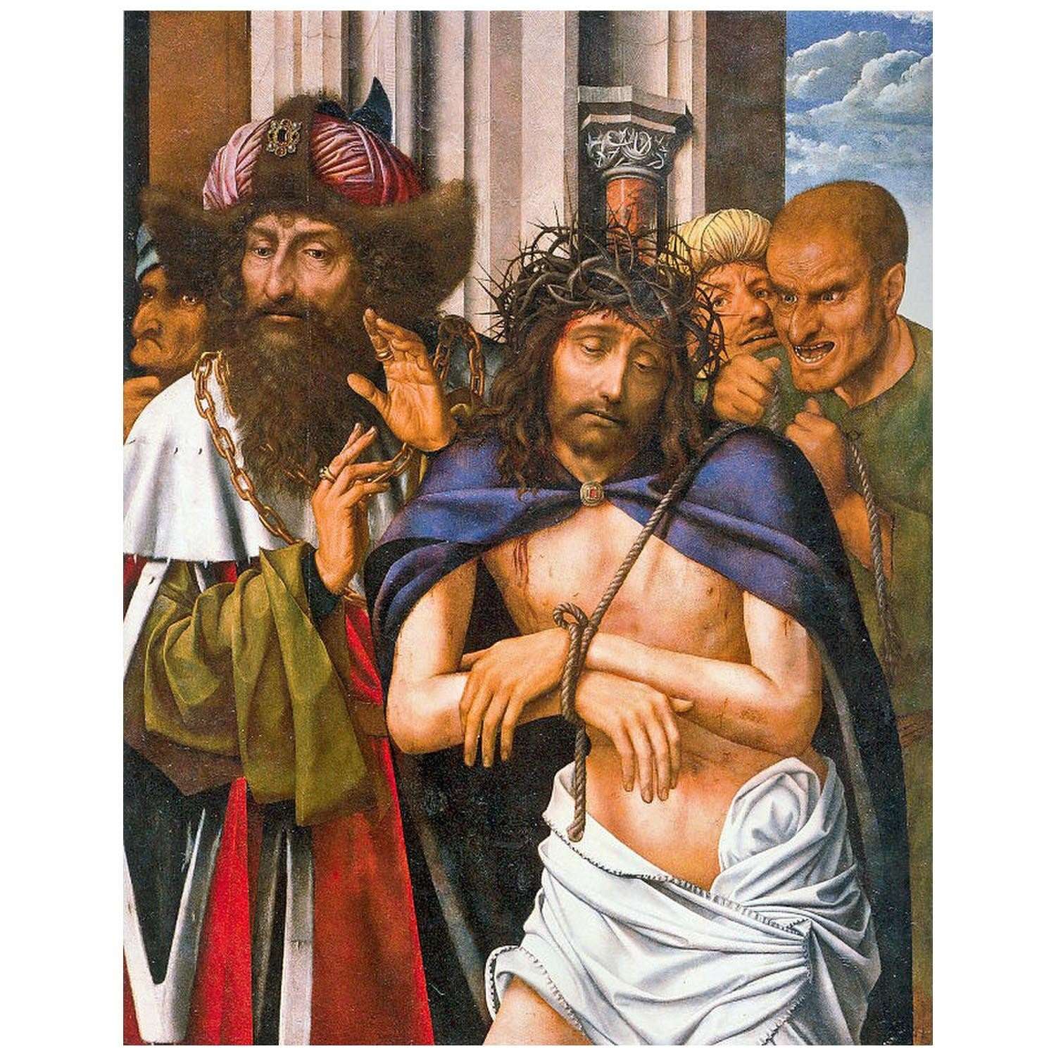  Quinten Massijs. Ecce Homo. 1520. Palazzo Ducale Venezia