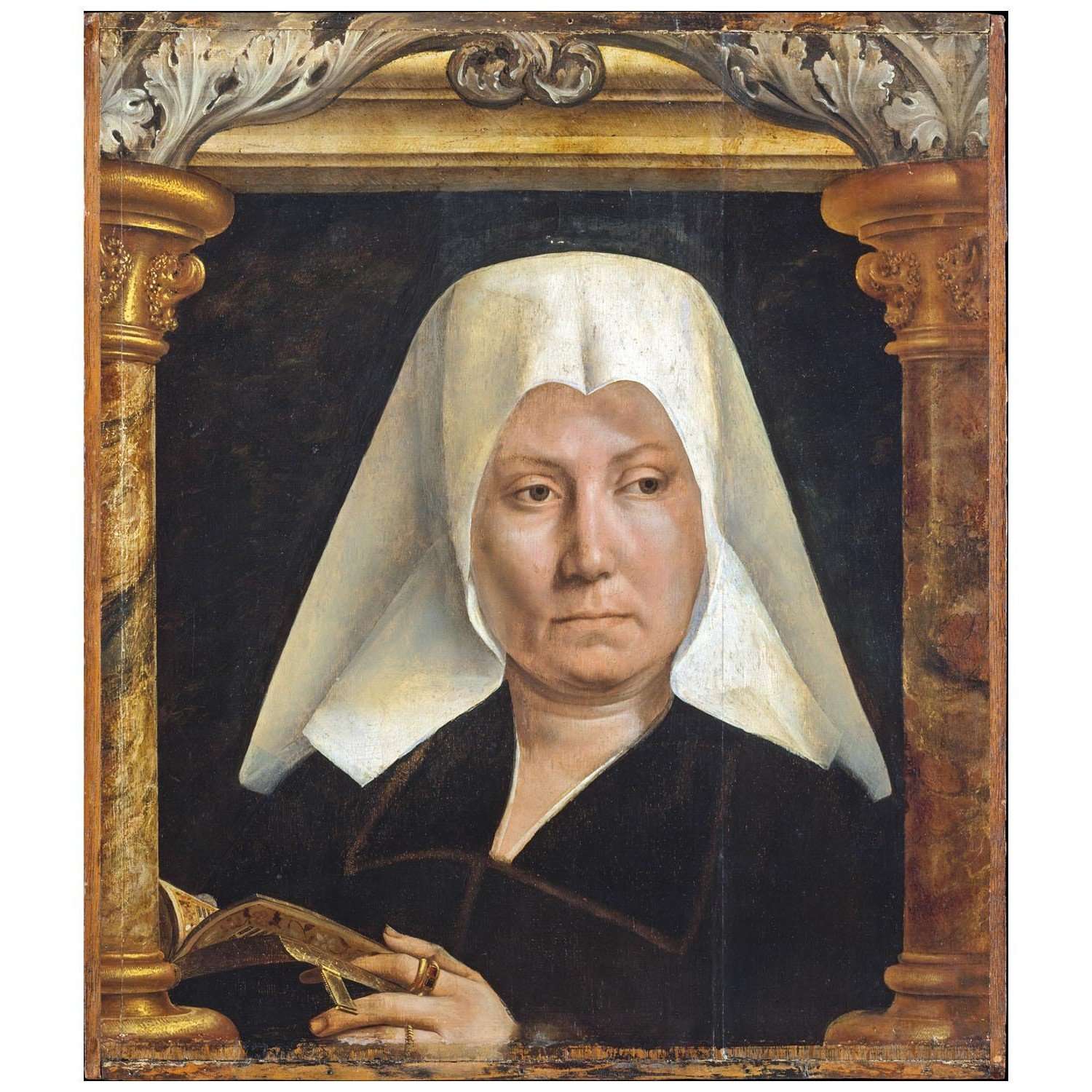  Quinten Massijs. Portrait of a Woman. 1520. Metropolitan Museum New York