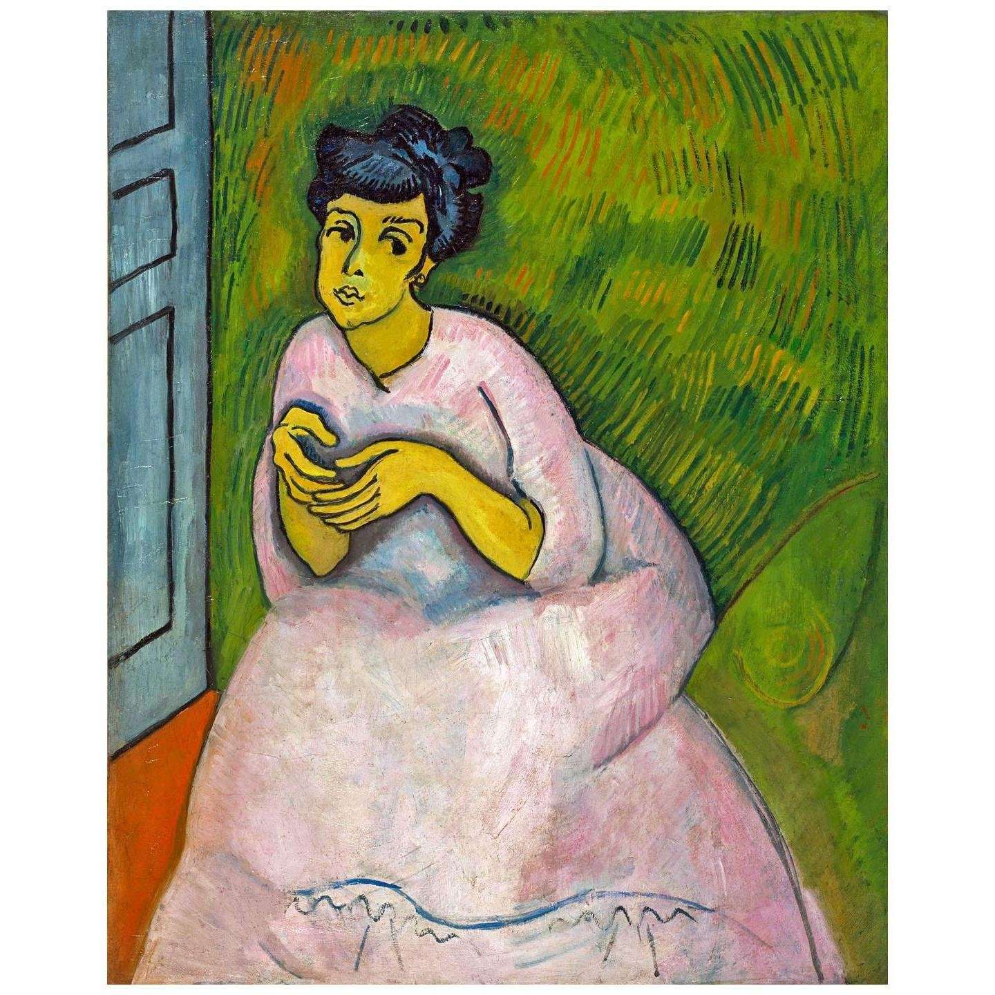  Roaul Dufy. La dame en rose. 1906. Musee de Grenoble