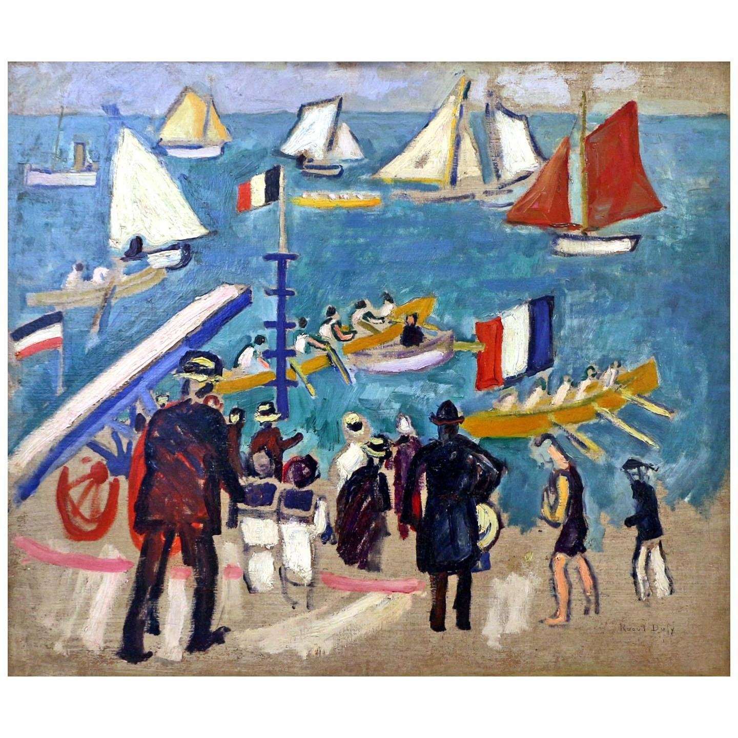  Roaul Dufy. Le regate. 1907. Centre Pompidou Paris