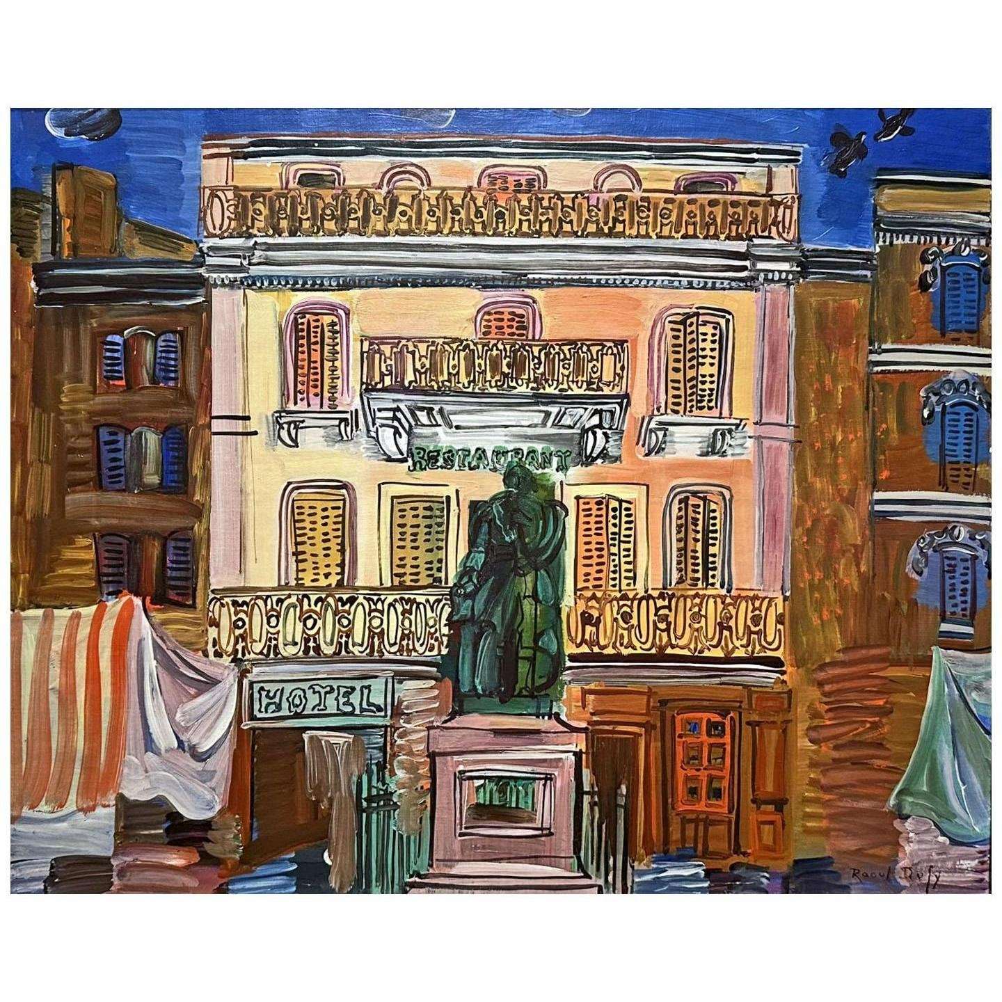  Roaul Dufy. Hotel Sube. 1926. The Philips Collection Washington