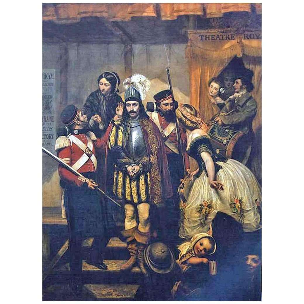  Rebecca Solomon. Arrest of the Deserter. 1861. Israel Museum, Jerusalem