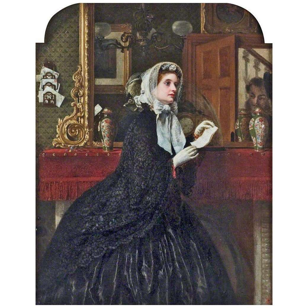  Rebecca Solomon. The Appointment. 1861. Museum of the Home London