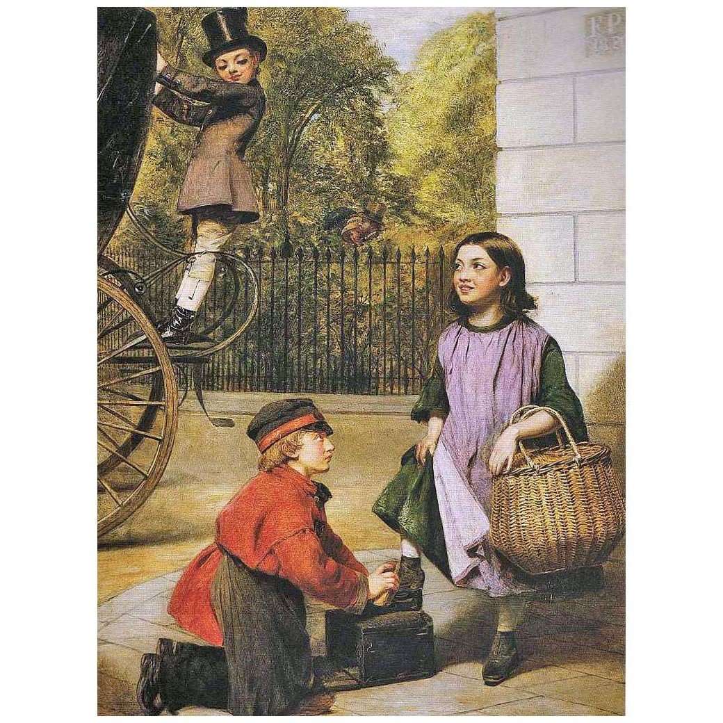  Rebecca Solomon. Loves Labour Lost. 1870. Private collection
