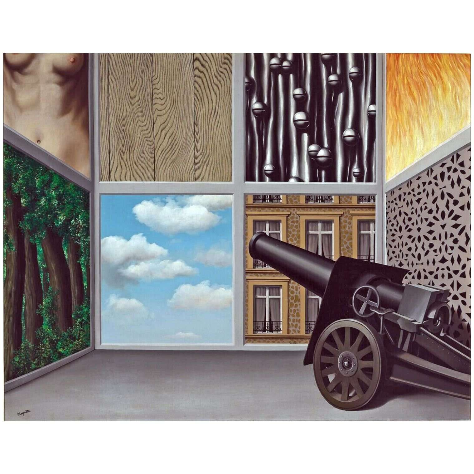  Rene Magritte. Au seuil de la libert?. 1930. Boijmans Van Beuningen, Rotterdam