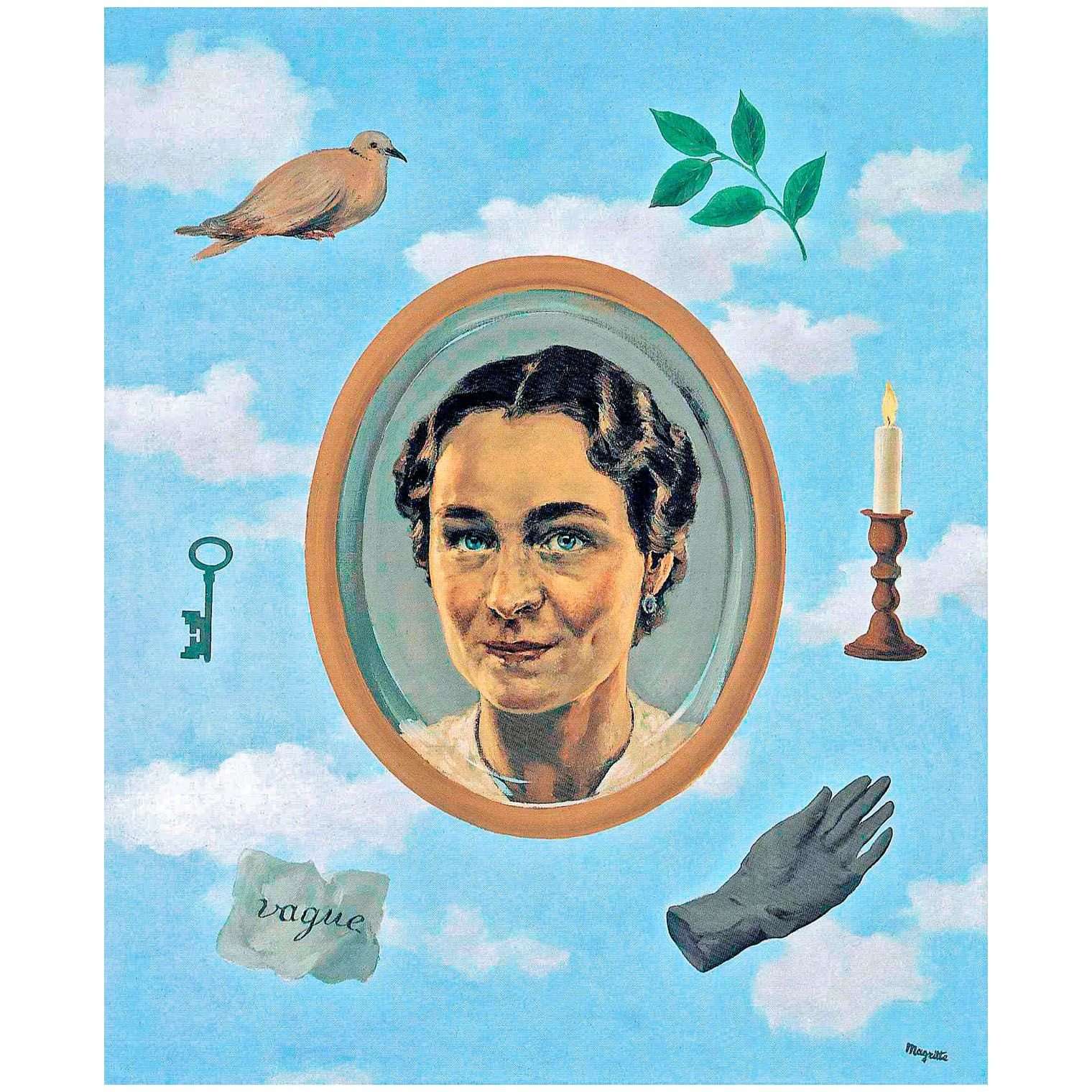  Rene Magritte. Georgette. 1937. Magritte Museum, Brussels