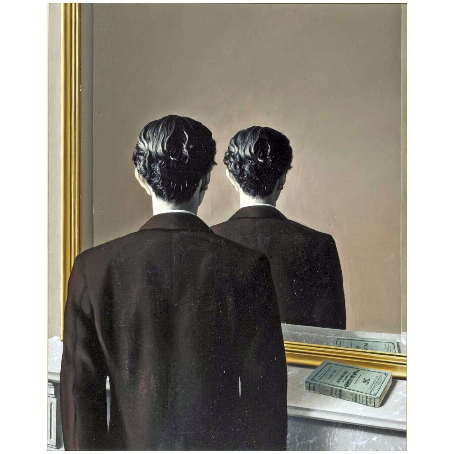  Rene Magritte. La reproduction interdite. 1937. Boijmans Van Beuningen, Rotterdam