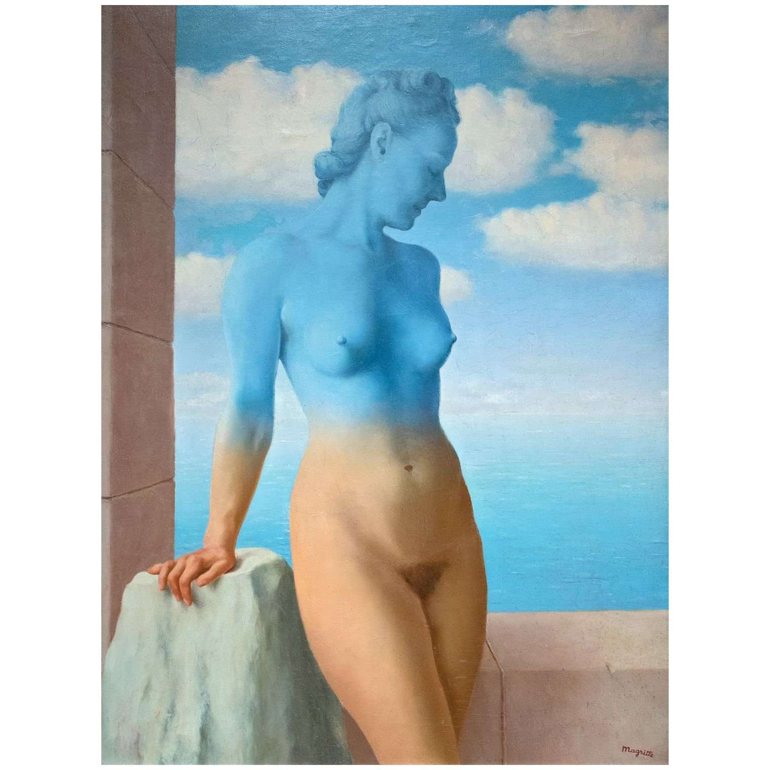  Rene Magritte. La Magie noir. 1945. Royal Museums, Brussels