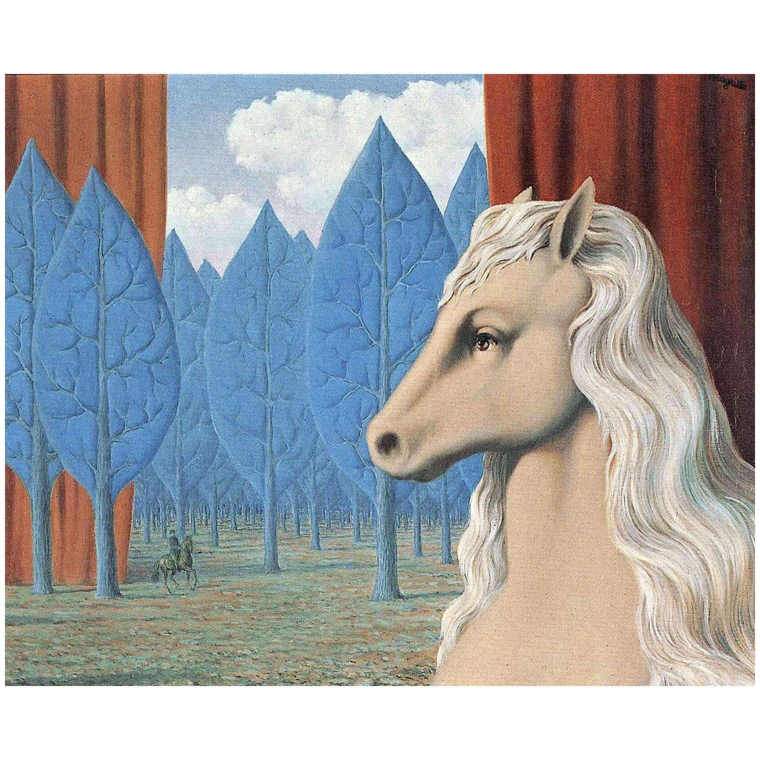  Rene Magritte La raison pure. 1948. Musee Magritte Brussels