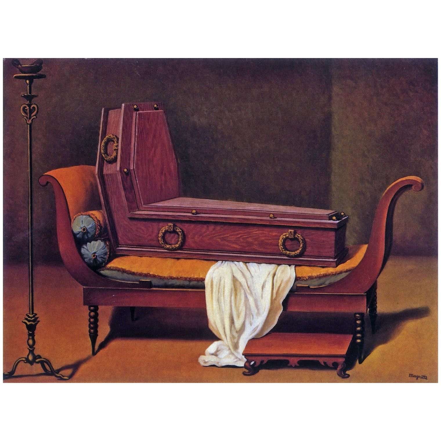  Rene Magritte. Perspective: Madame R?camier. 1951 NGC Ottawa
