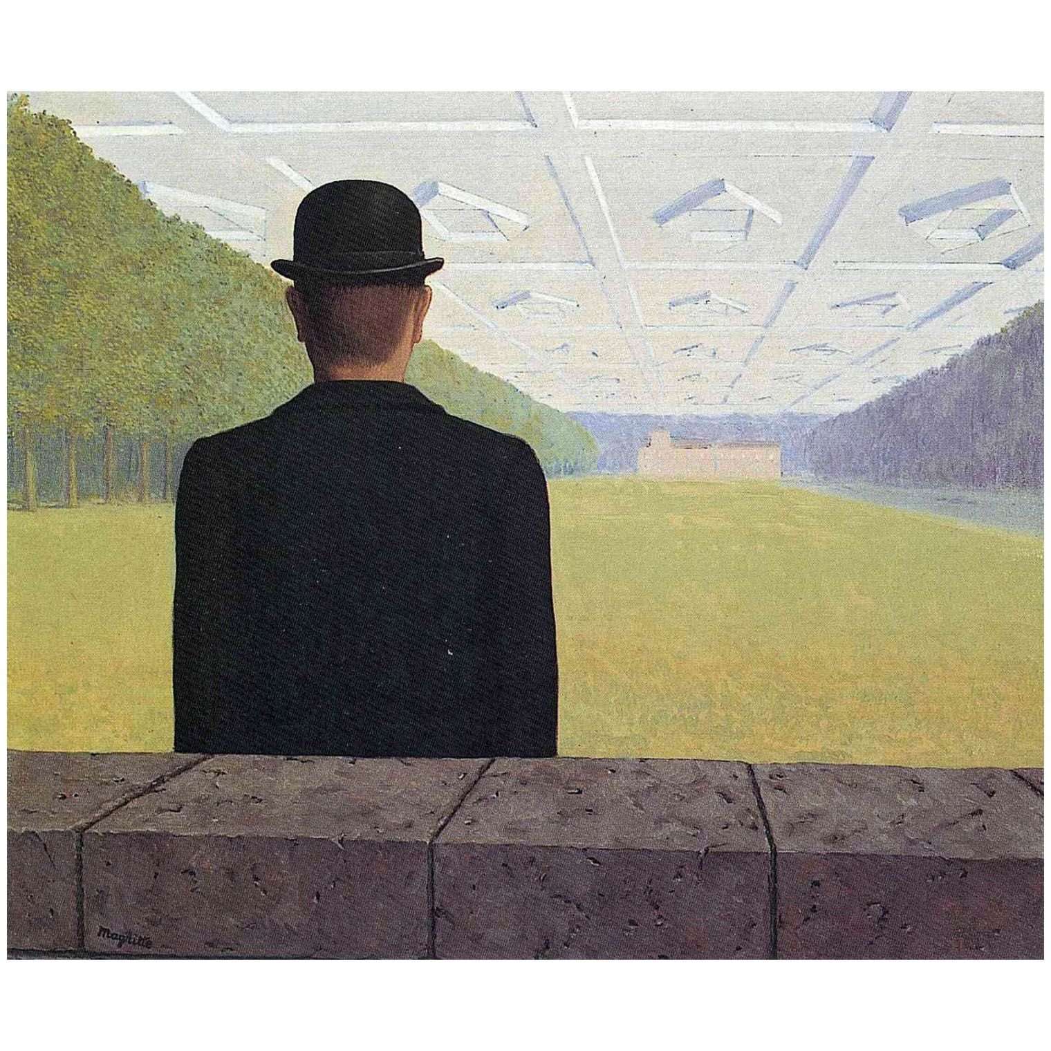  Rene Magritte. Le grand si?cle. 1954. Museo Thyssen-Bornemisza, Madrid