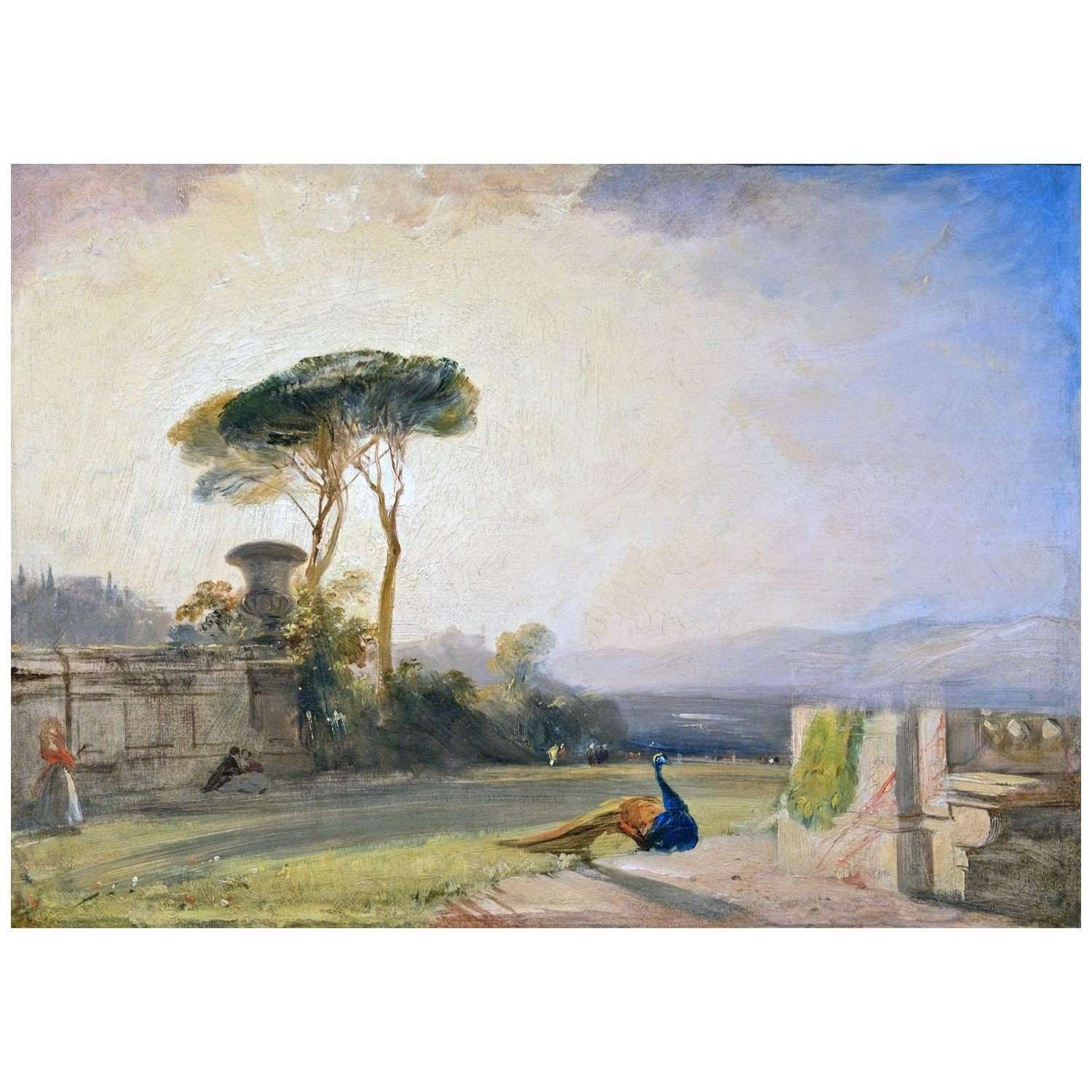  Richard Bonington. In the Villa near Florence. 1826. Art Institute of Chicago