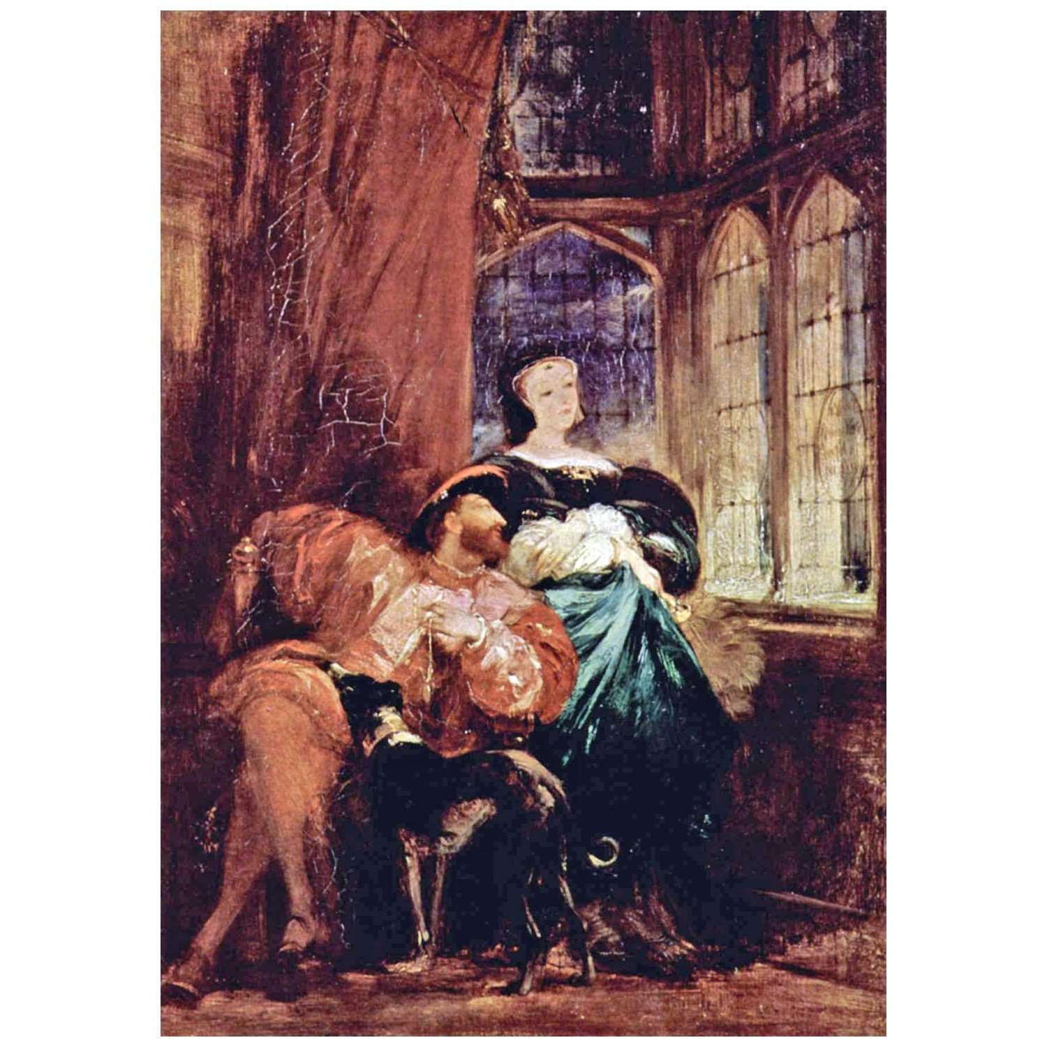  Richard Bonington. Francis I and Margaret of Navarre. 1827. Wallace Collection London