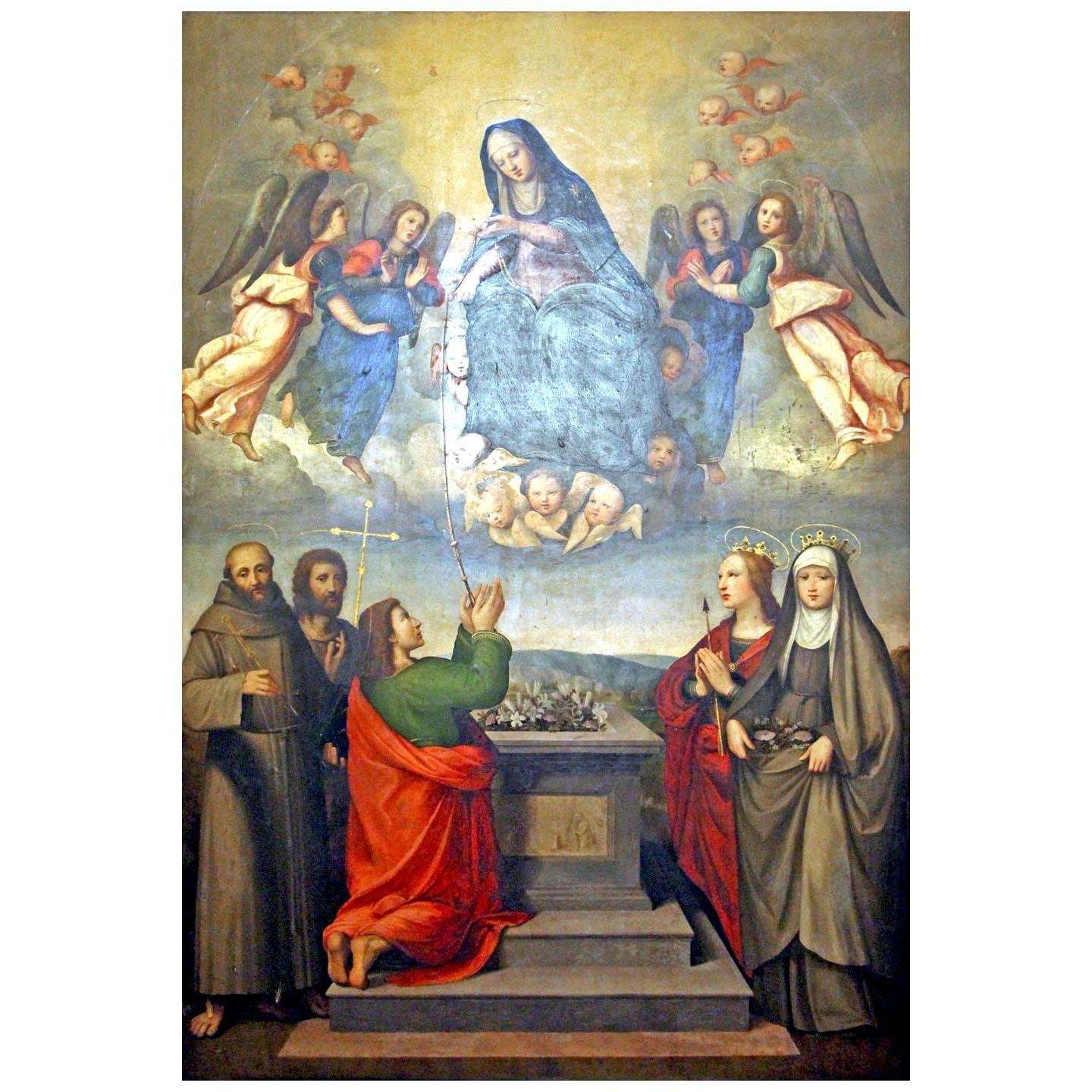  Ridolfo del Ghirlandaio. Santa Orsola in Cafaggio. 1512. Museo di San Marco