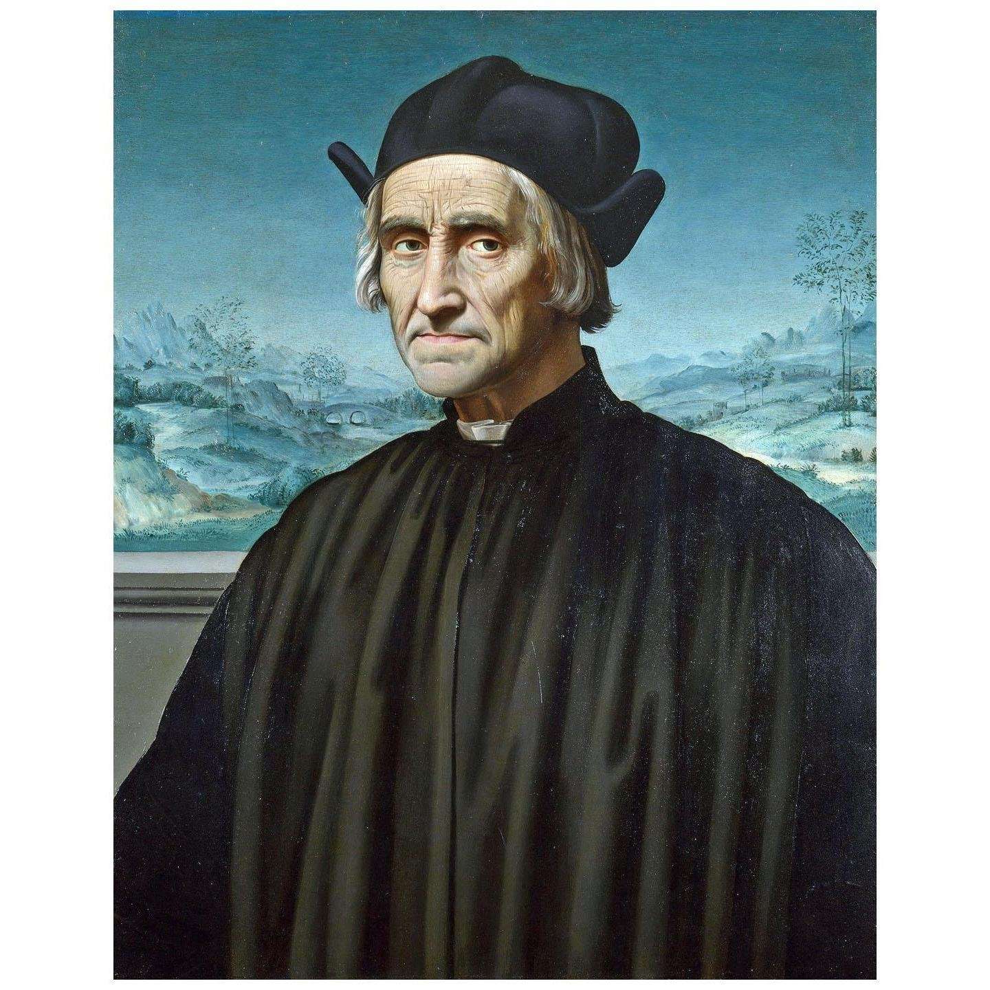  Ridolfo del Ghirlandaio. Giloramo Benivieni. 1515. National Gallery London
