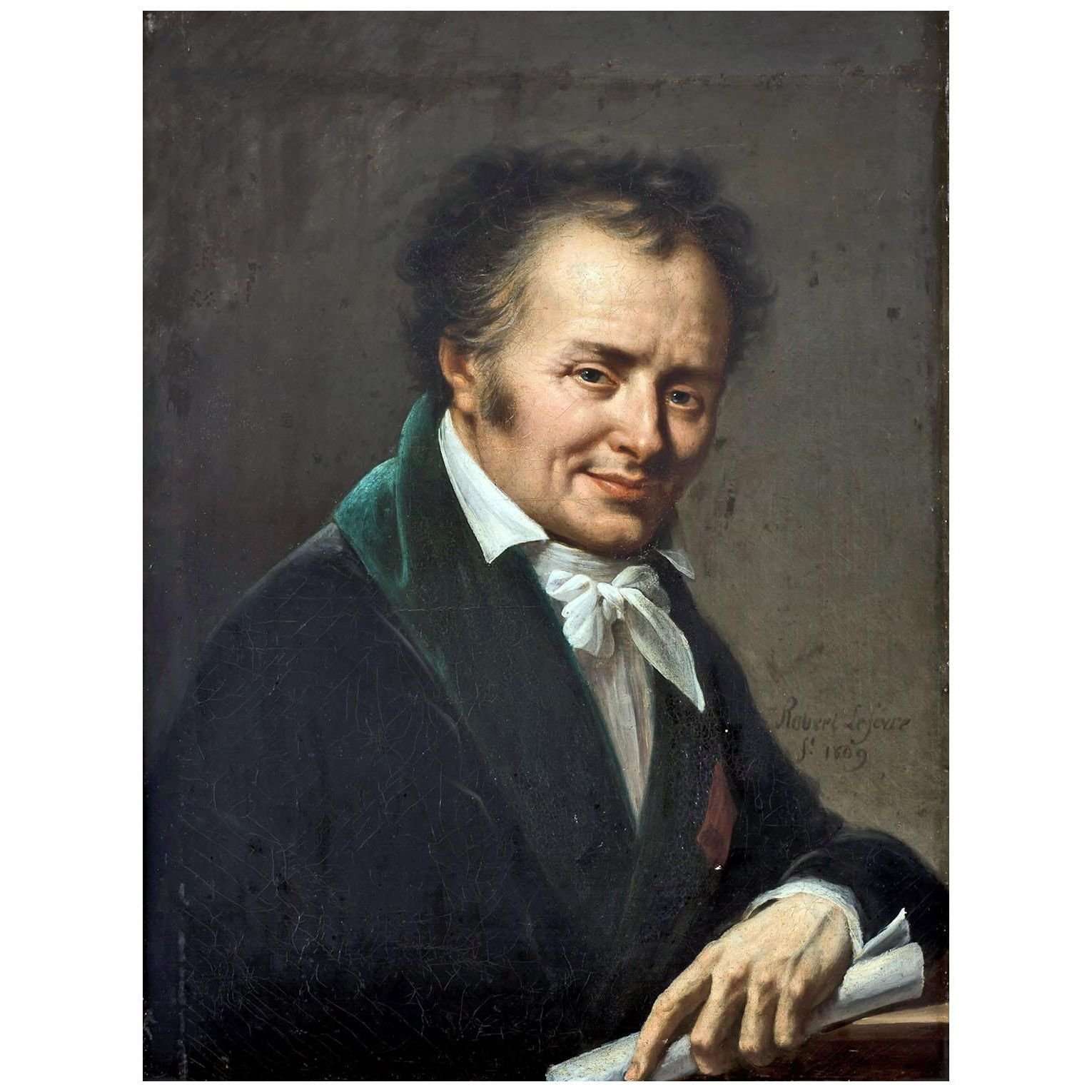  Robert Lefevre. Vivant Denon, premier directeur du mus?e du Louvre. 1809. Musee du Louvre