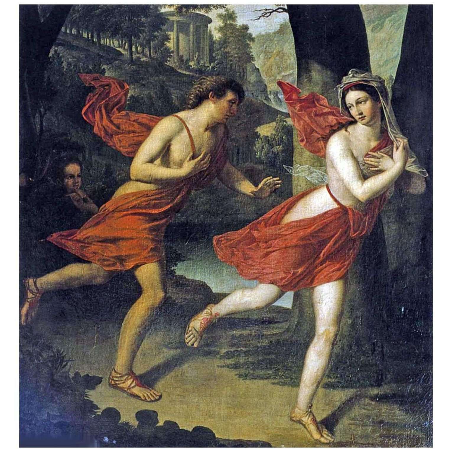  Robert Lefevre. Apollo et Daphn?. 1810. Private collection