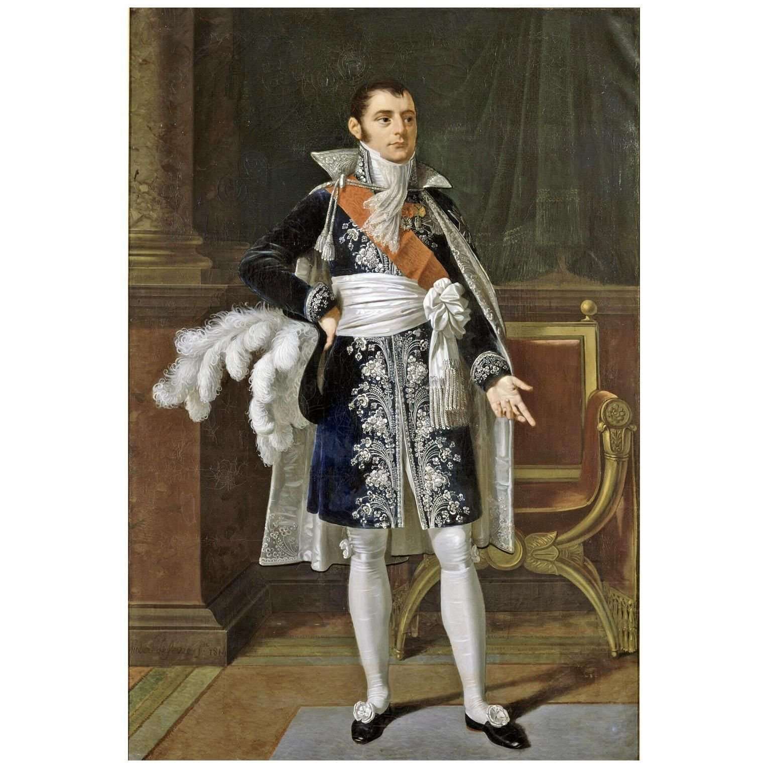  Robert Lefevre. Duc de Rovigo. 1814. Chateau de Versailles