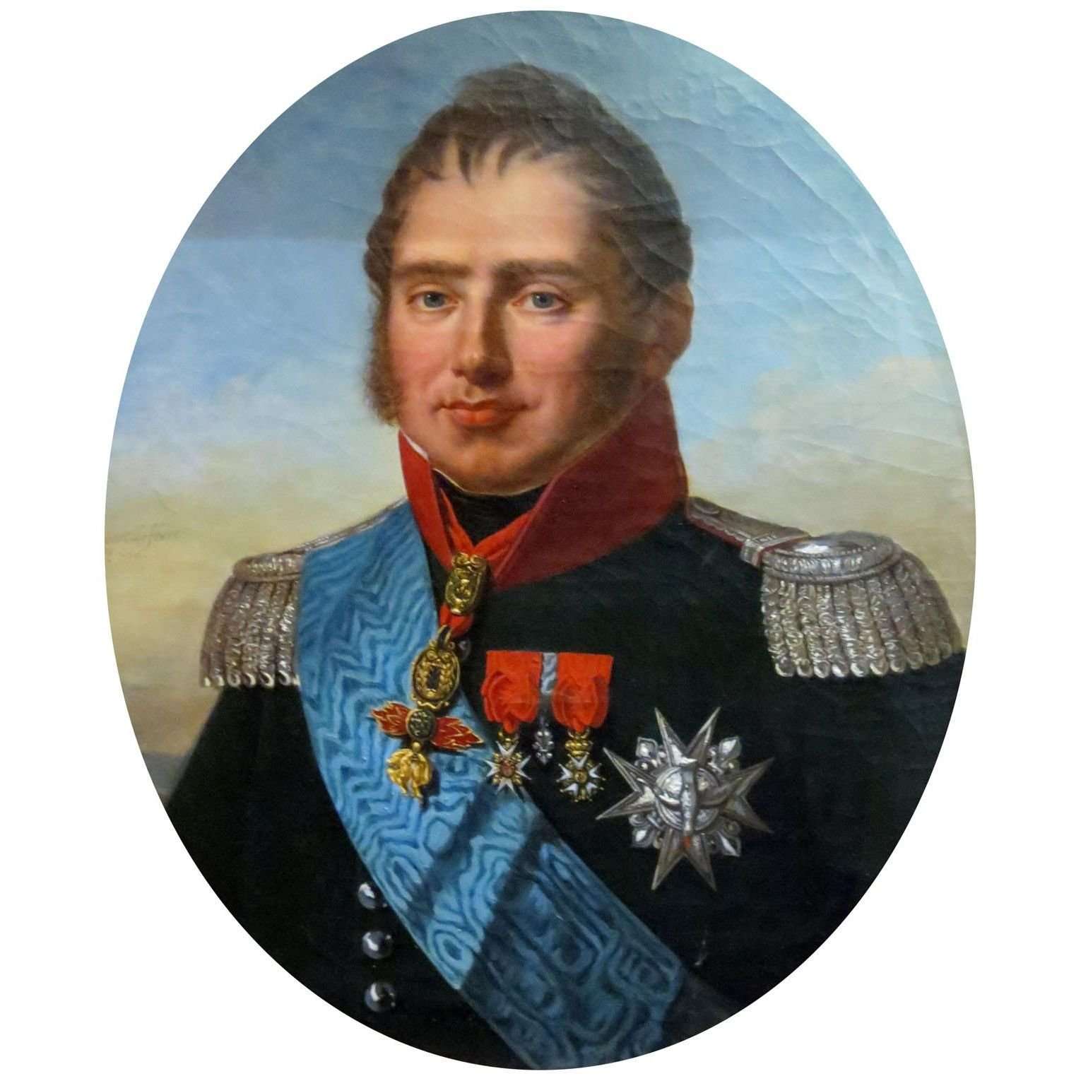  Robert Lefevre. Charles Ferdinand, duc de Berry. 1820. Chateau de Chambord