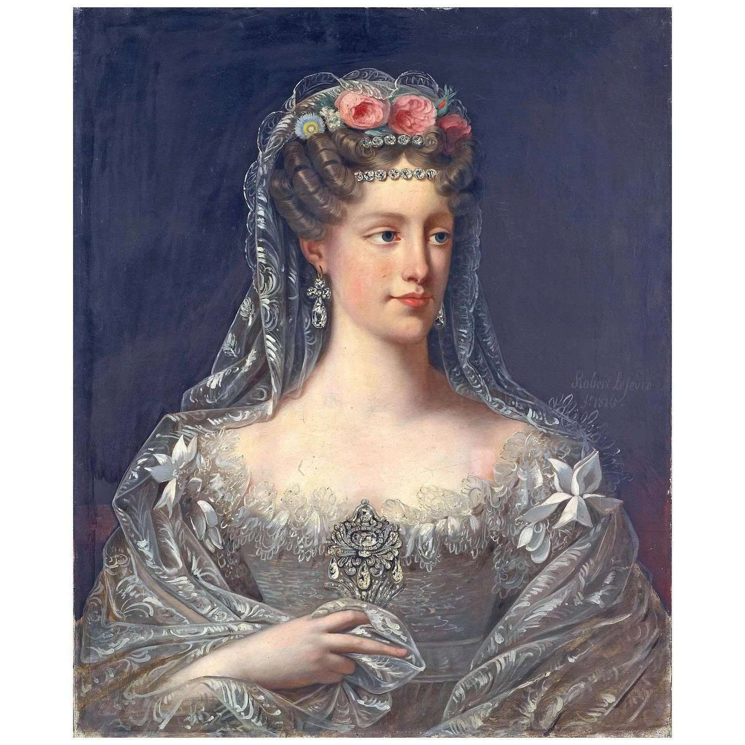  Robert Lefevre. Portrait de la duchesse de Berry. 1826. MBA de Rouen