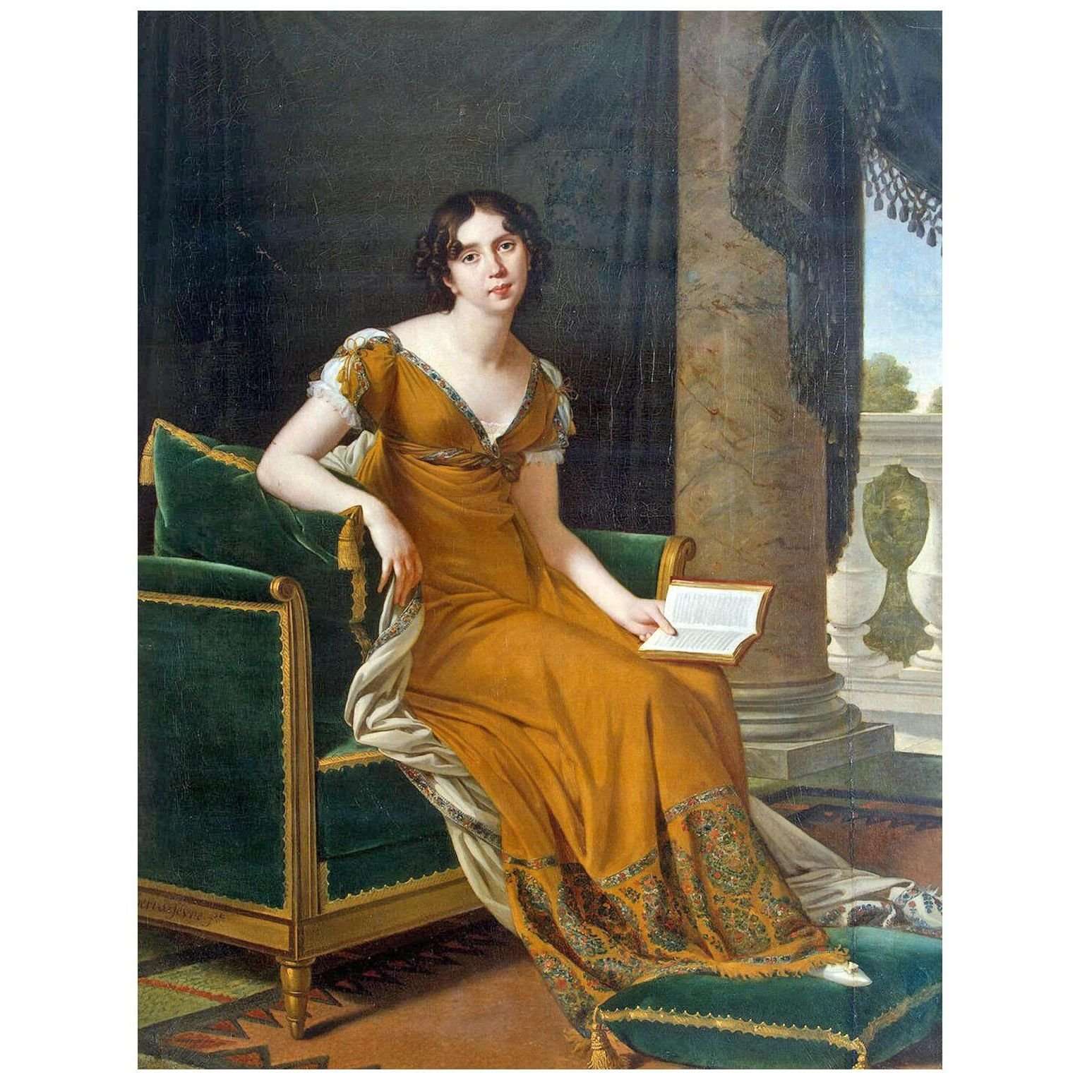  Robert Lefevre. Elisabeth Stroganoff. 1800s. Hermitage Museum