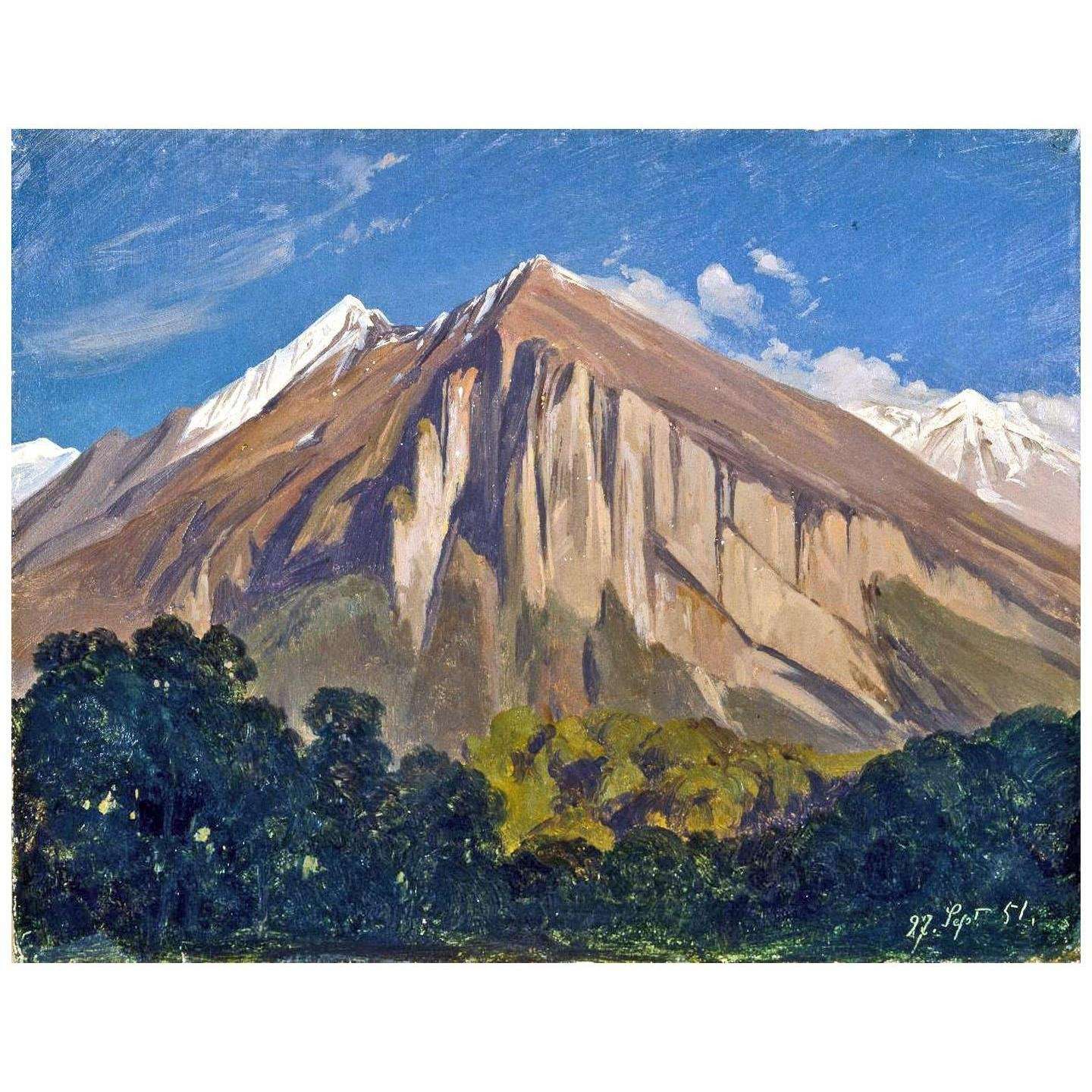  Robert Zund. Der Pilatus von Westen. 1851. Kunsthaus Zurich