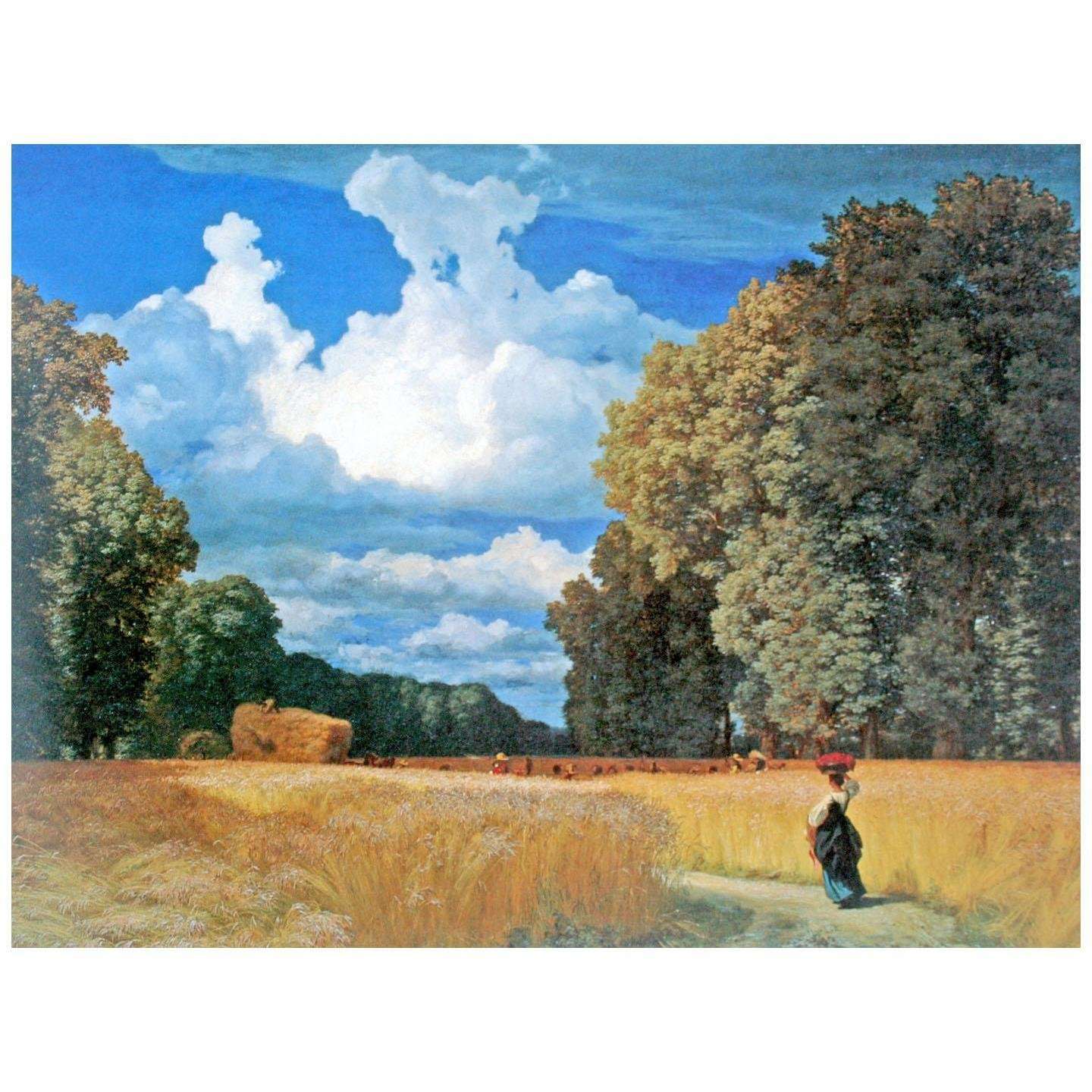  Robert Zund. Die Ernte. 1860. Kunstmuseum Basel