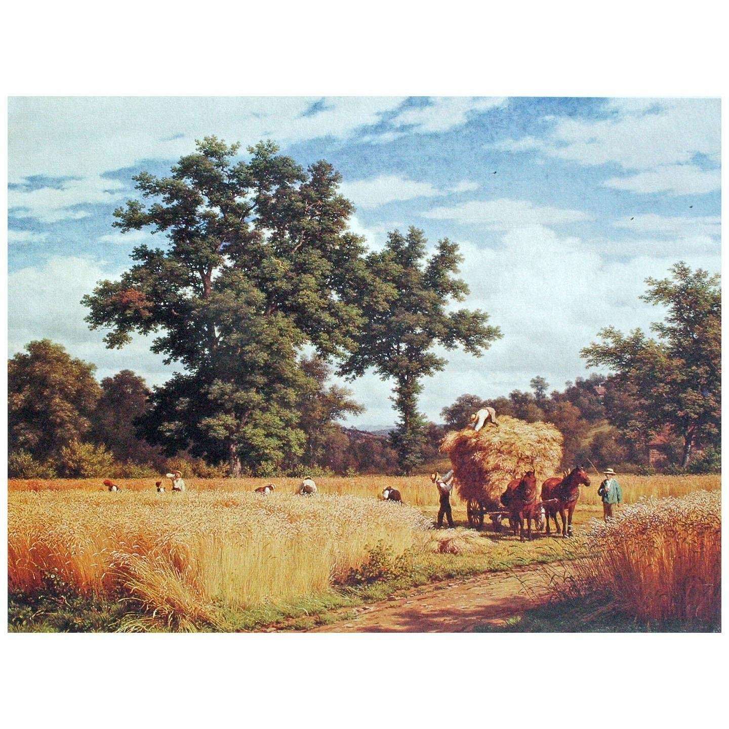  Robert Zund. Kornfeld mit Eichen. 1875. Kunsthaus Zurich