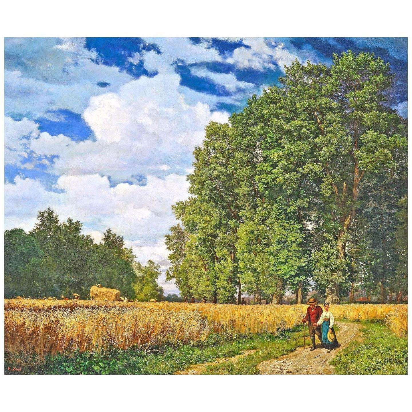  Robert Zund. Ahrenfeld. n/d. Privatsammlung