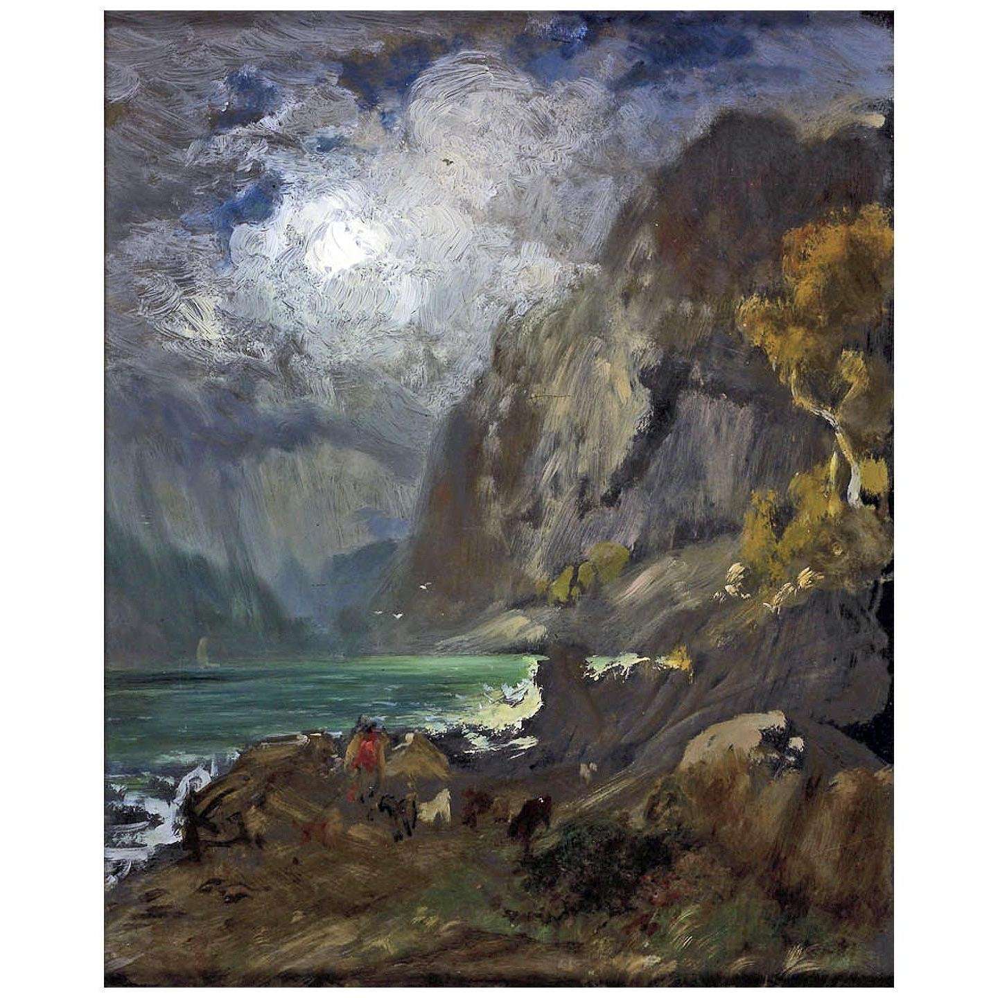  Robert Zund. Urnersee. n/d. Kunstmuseum Luzern
