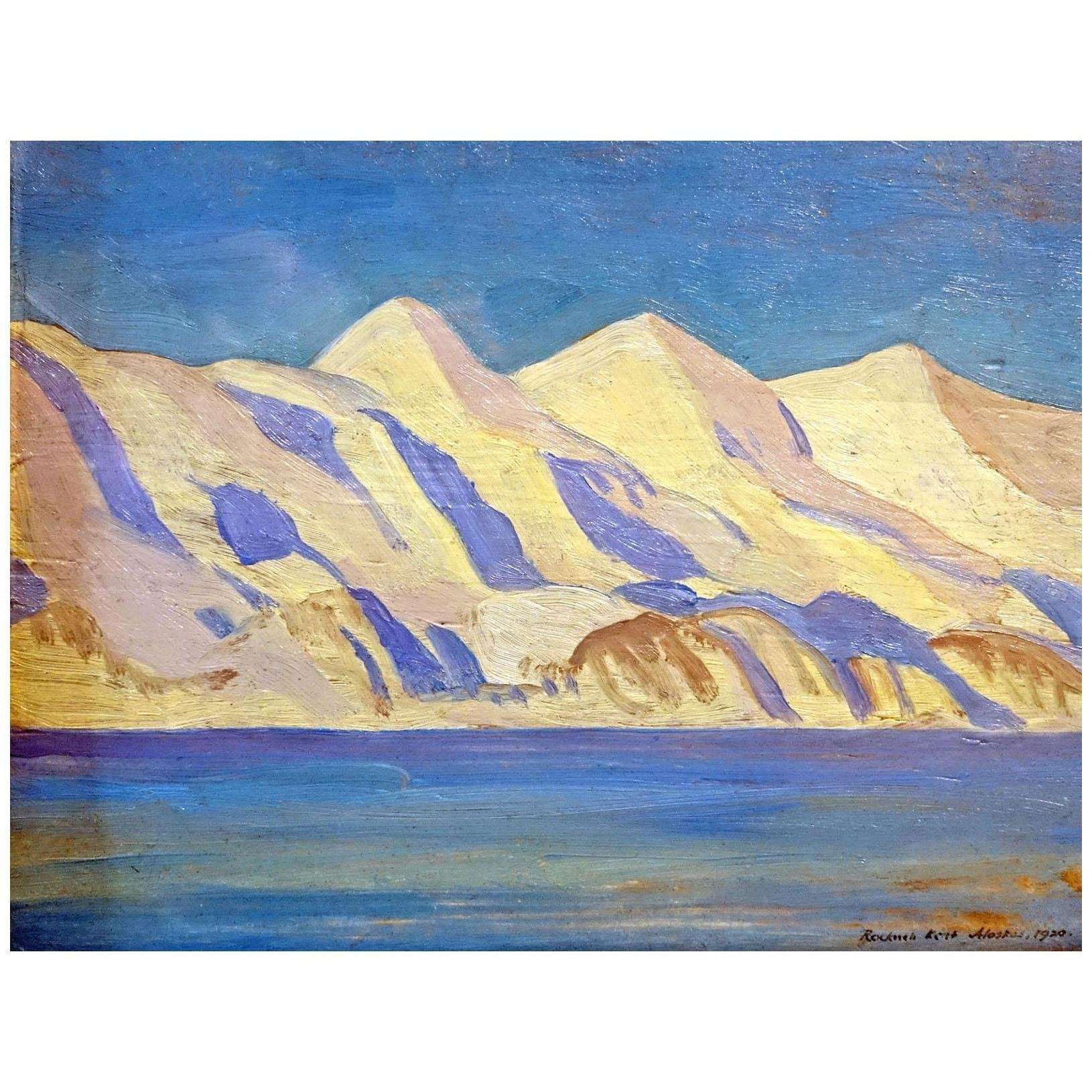  Rockwell Kent. Alaska Impression. 1919-1920. Bennington Museum