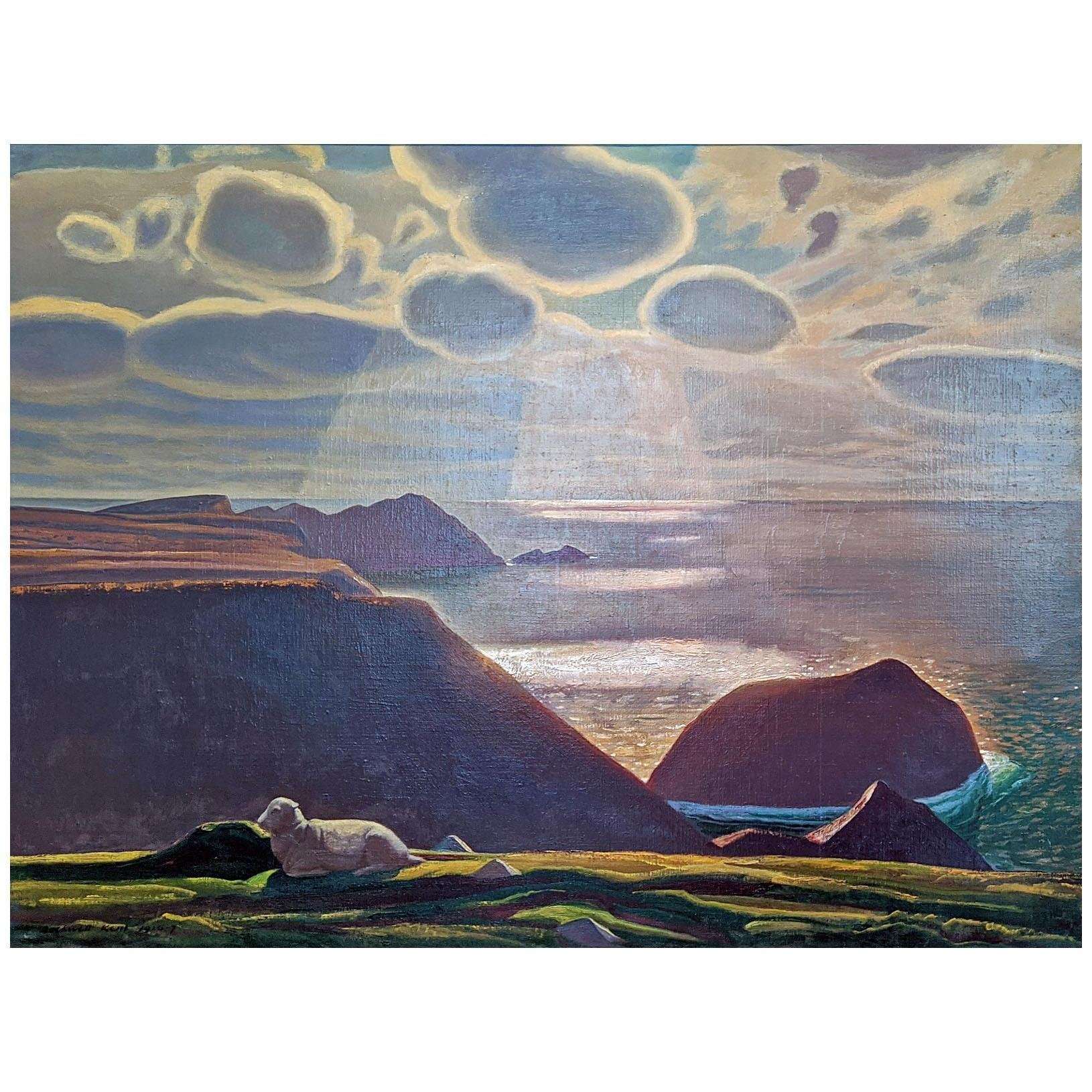  Rockwell Kent. The Starrall. Ireland. 1926-1927. Hermitage Museum