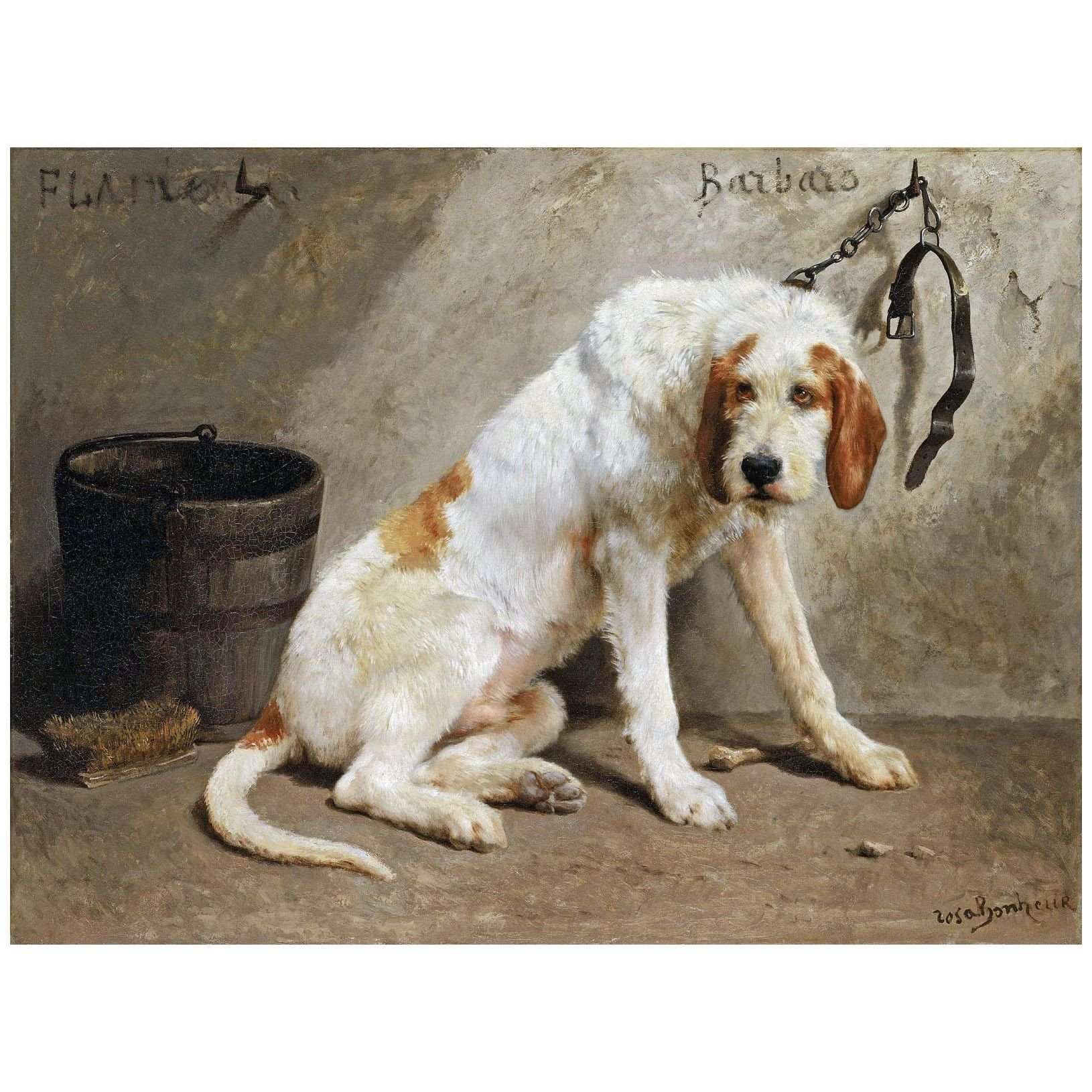  Rosa Bonheur. Barbaro apr?s la chasse. 1858. Philadelphia Museum of Art