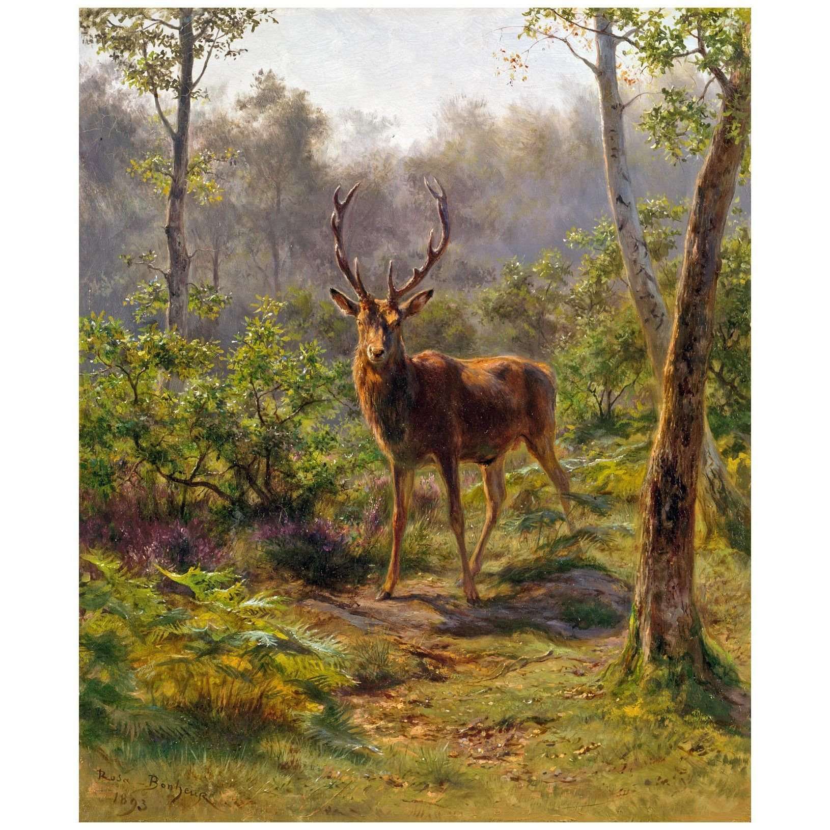  Rosa Bonheur. Le cerf. 1893. National Gallery Dublin