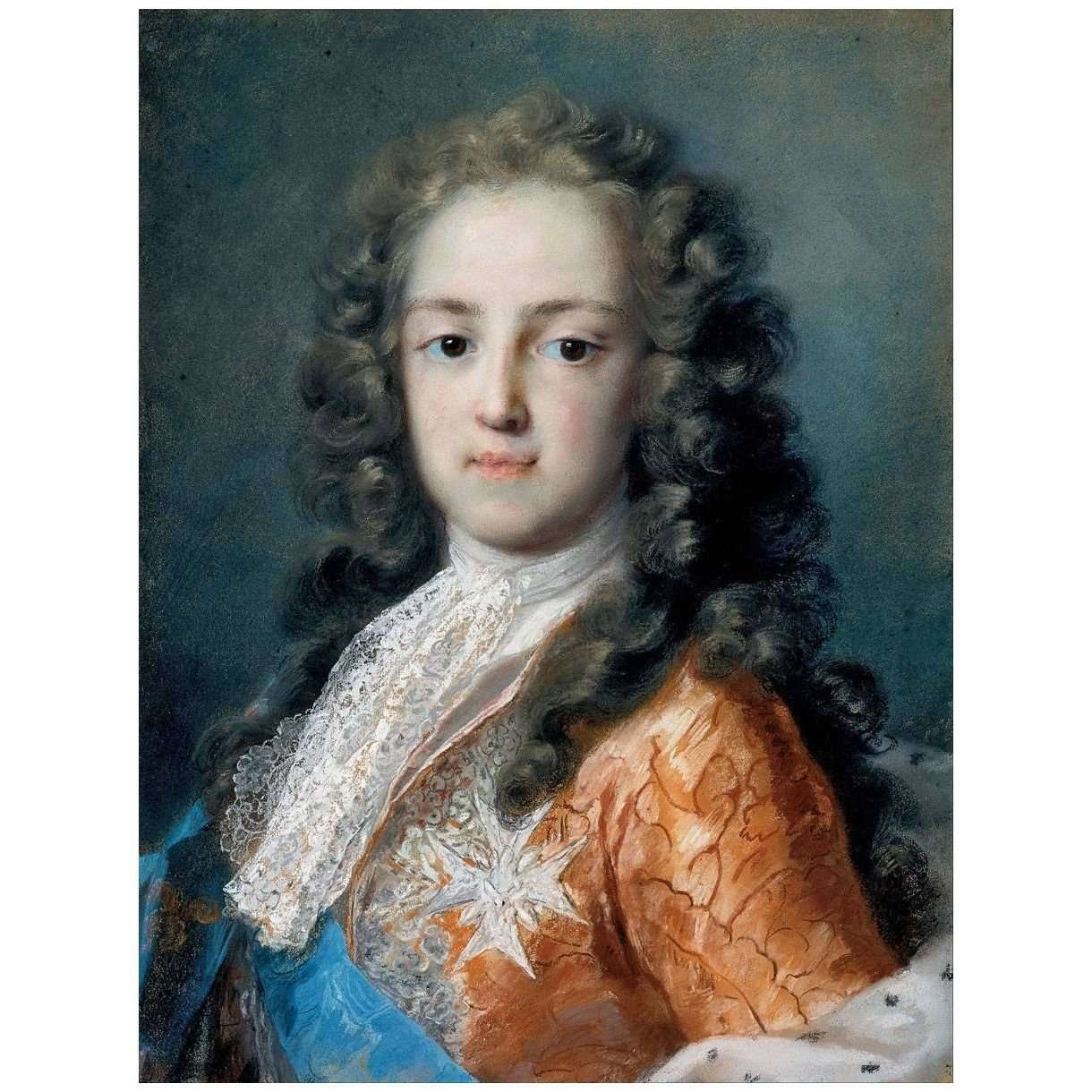  Rosalba Carriera. Louis XV di Francia. 1720-1721. Gemaldegallerie Dresden