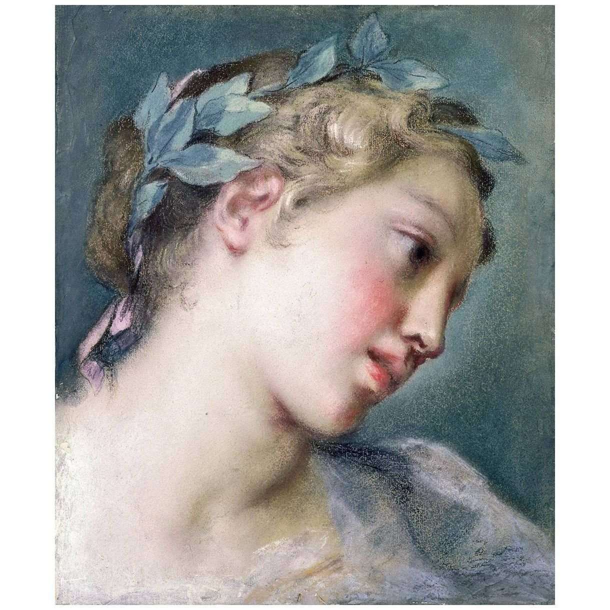  Rosalba Carriera. Musa. 1725. Getty Museum Los Angeles