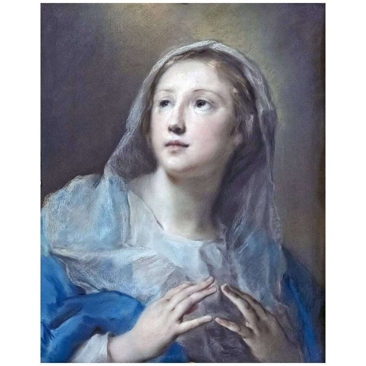  Rosalba Carriera. Madonna orante. 1725-1730. Ca Rezzonico Venezia