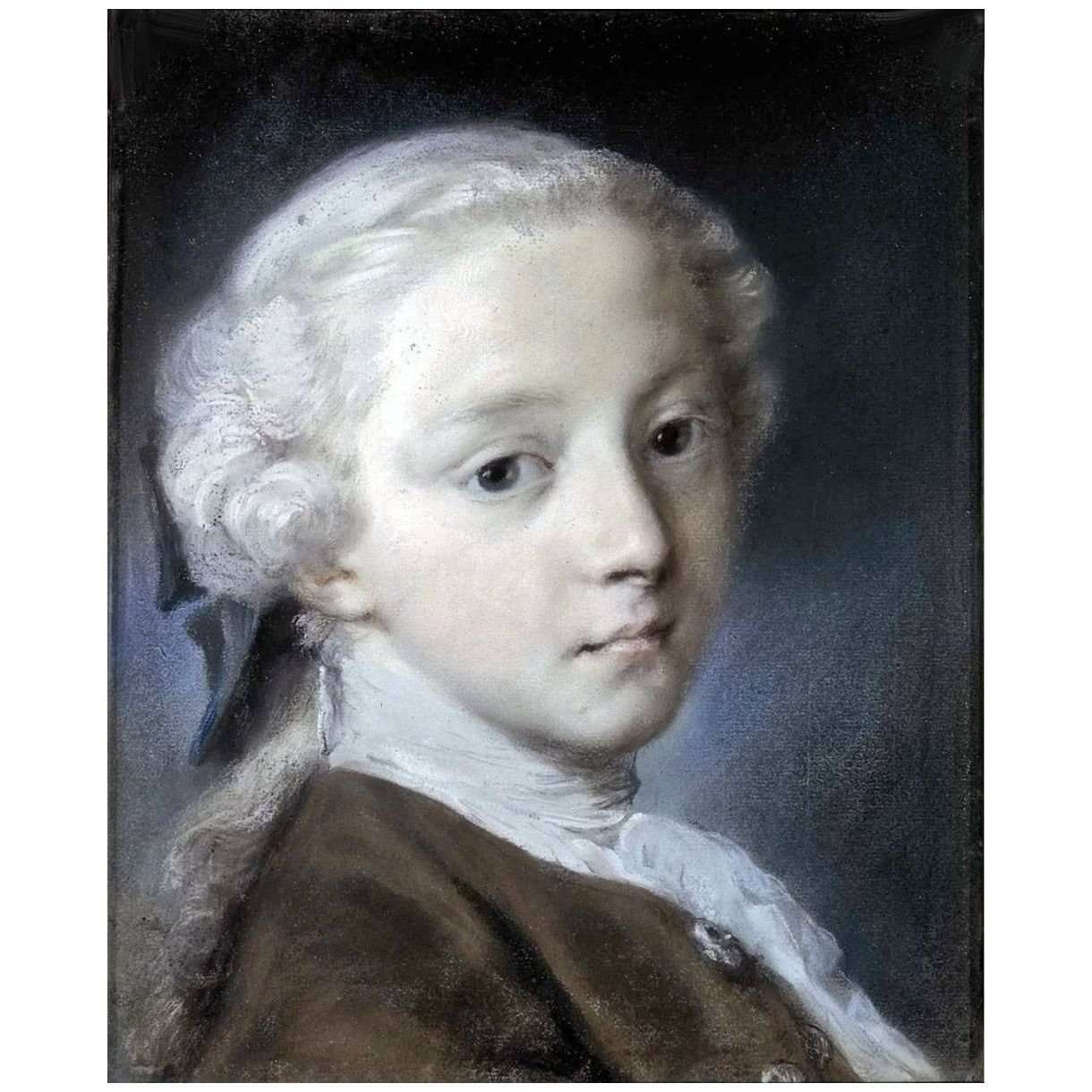  Rosalba Carriera. Ritratto di giovinetto. 1726-1727. Gallerie dellAccademia Venezia