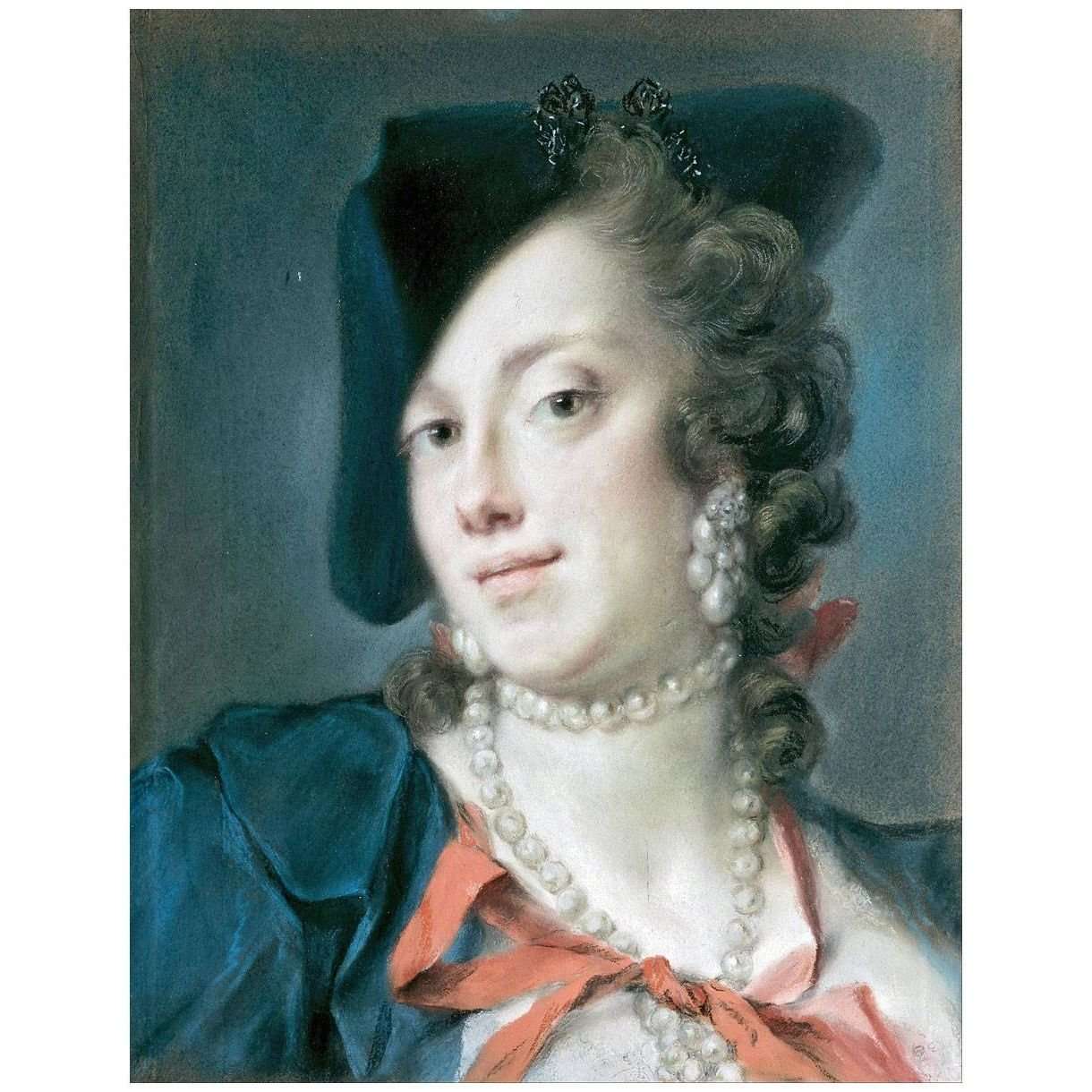  Rosalba Carriera. Caterina Sagredo Barbarigo. 1735. Gemaldegallerie Dresden