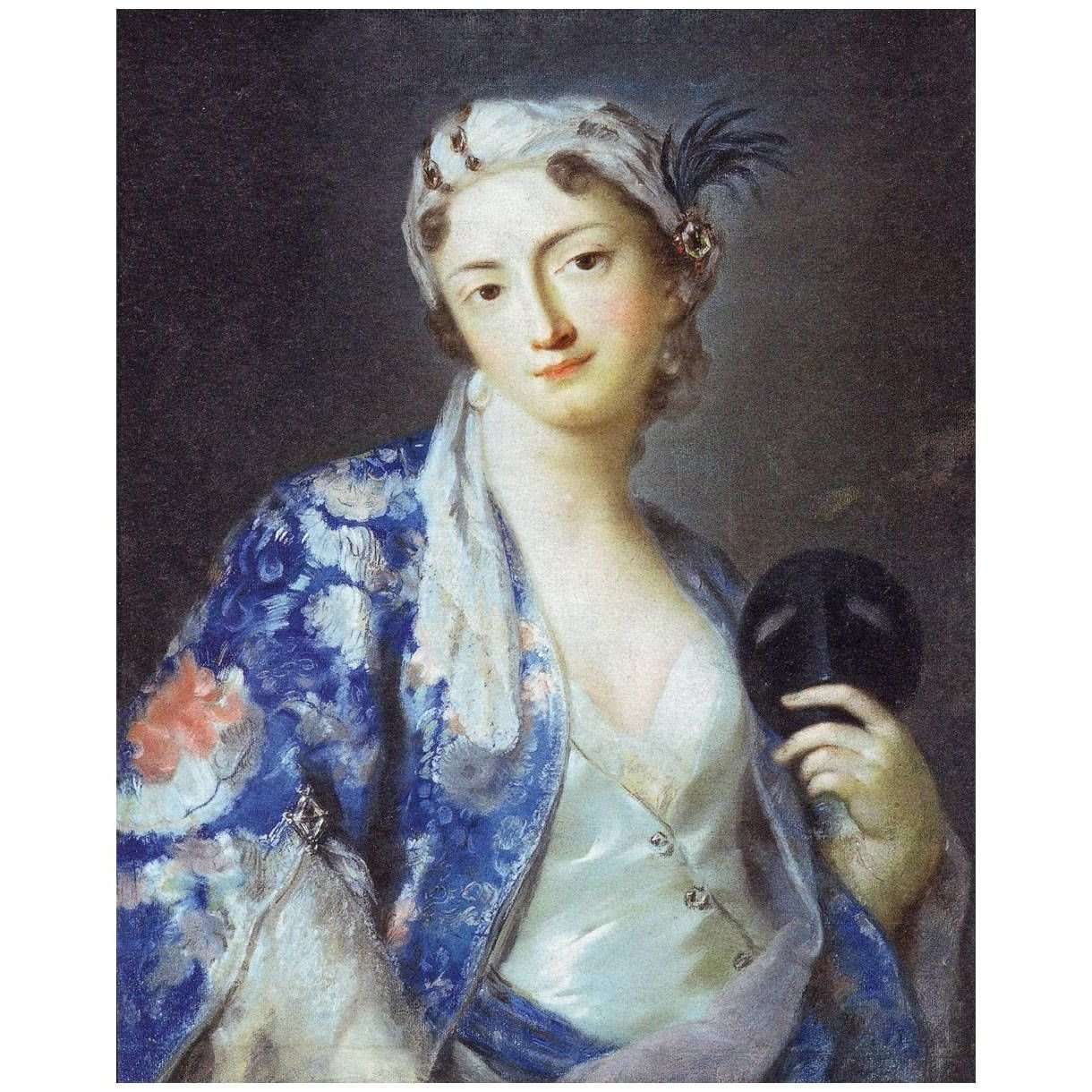  Rosalba Carriera. Ritratto di Felicita Sartori. 1740. Uffizi