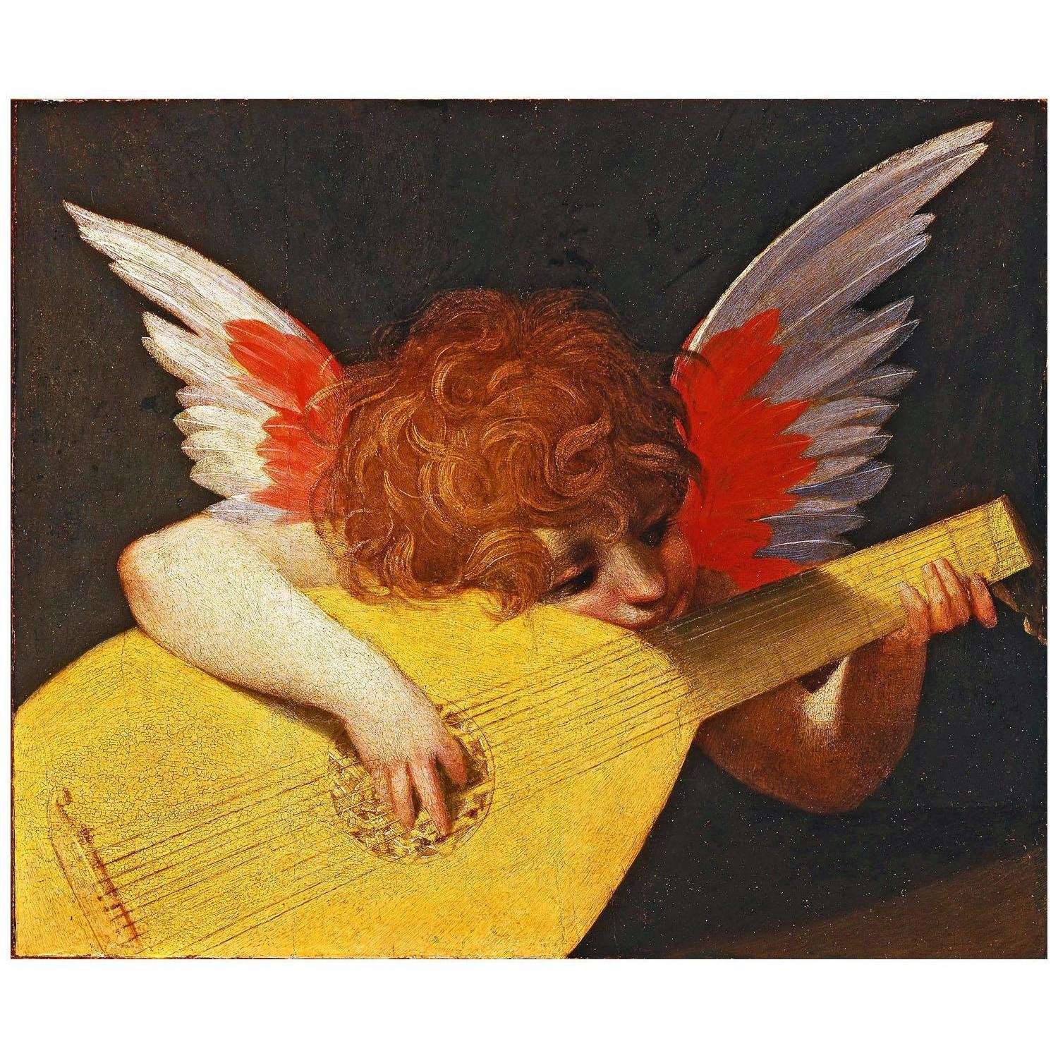 Rosso Fiorentino. Putto che suona. 1518. Galleria degli Uffizi