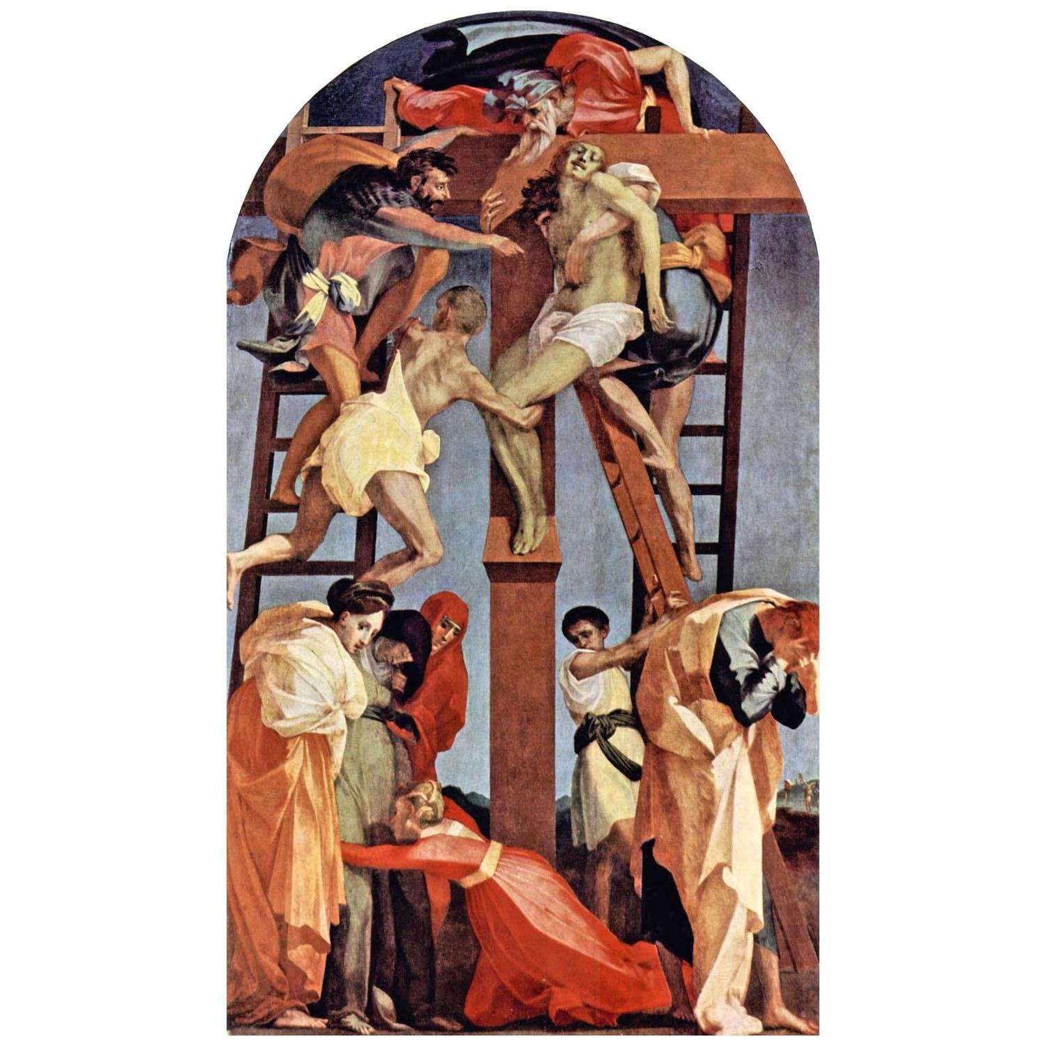  Rosso Fiorentino. Discesa dalla Croce. 1521. Pinacoteca di Volterra