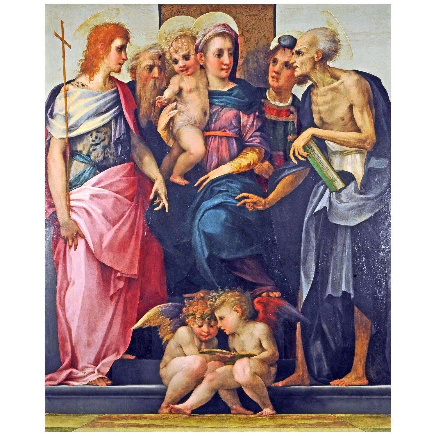  Rosso Fiorentino. Pala dello Speddalingo. 1521. Galleria degli Uffizi