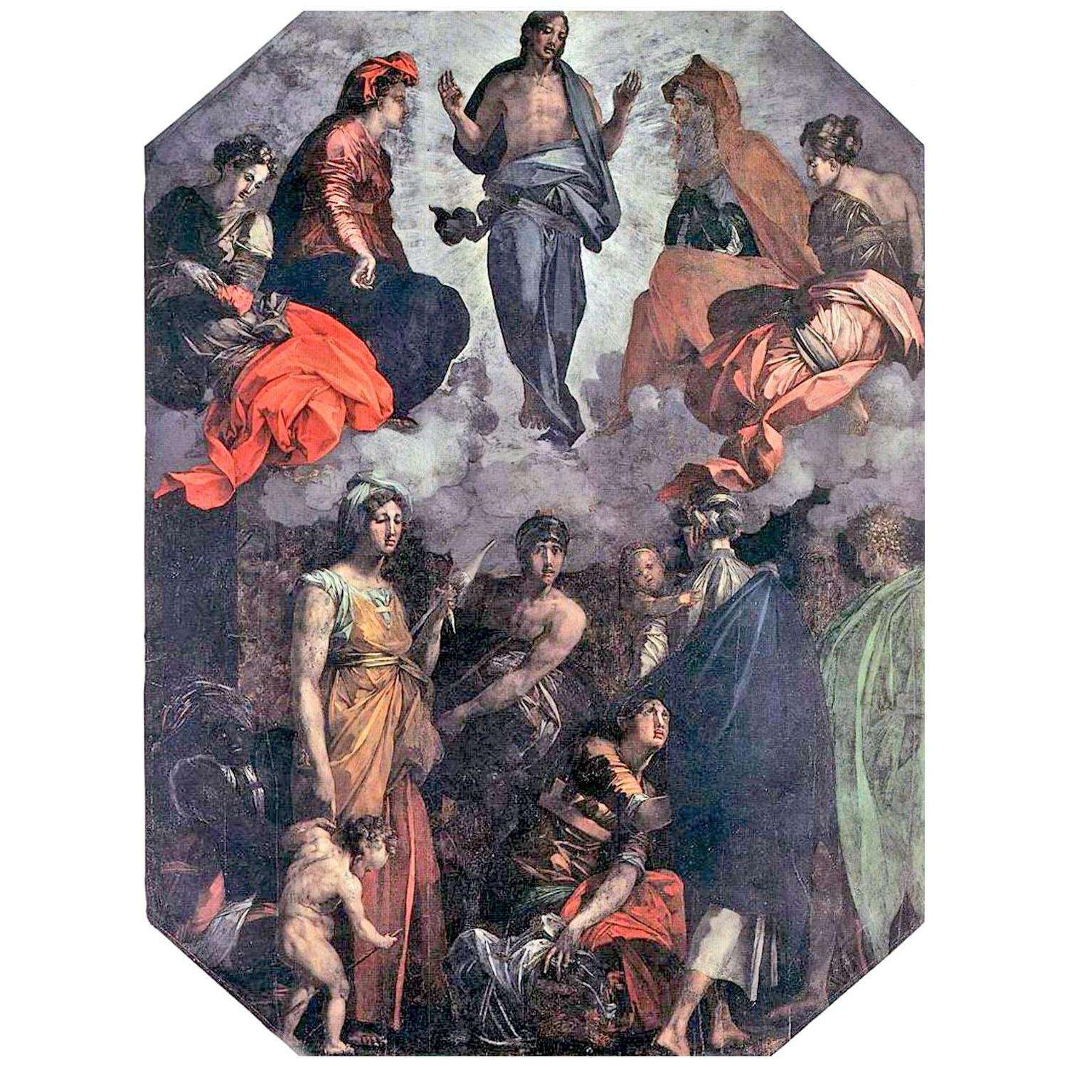  Rosso Fiorentino. Risorto. 1528. Duomo, Cita di Castello