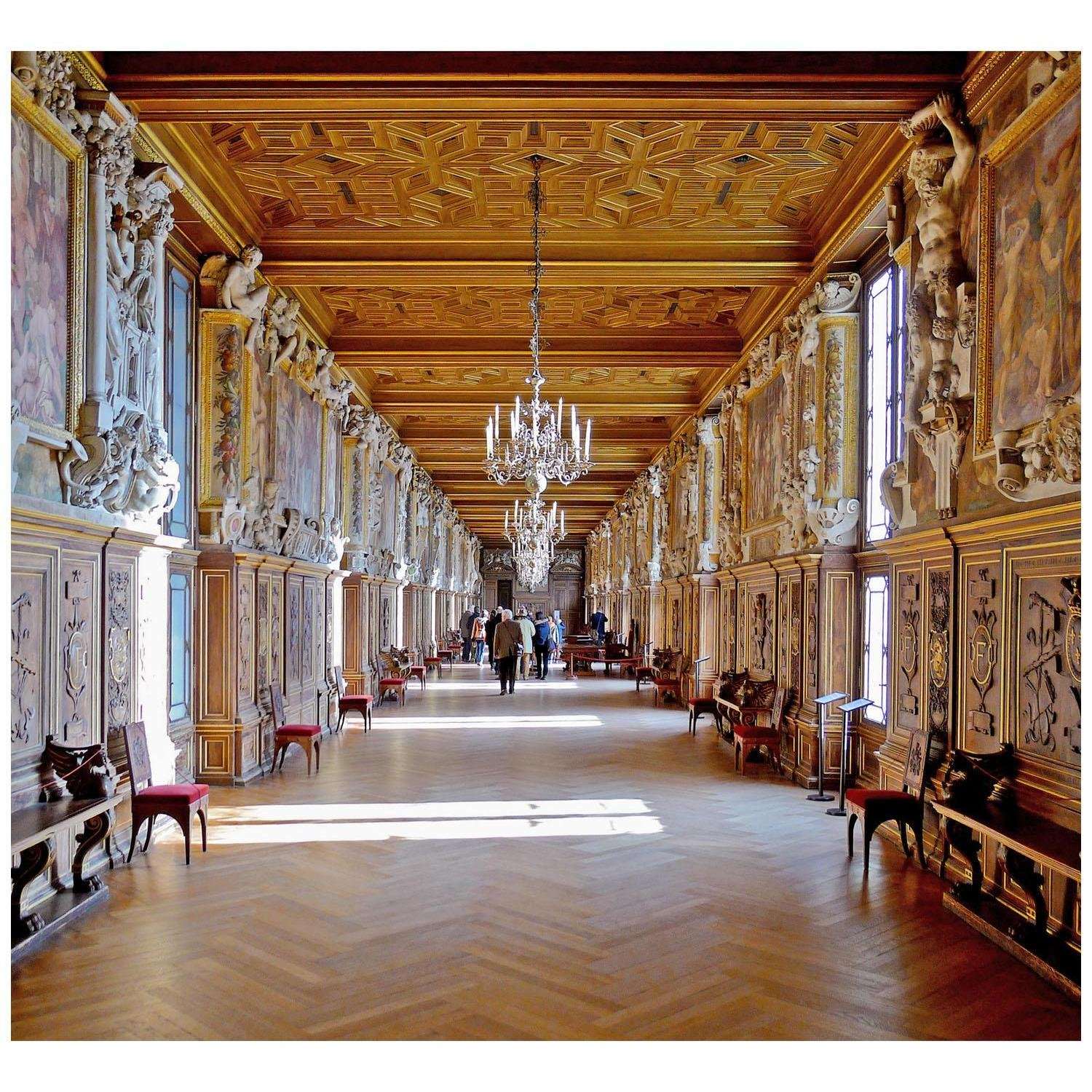  Rosso Fiorentino. Galerie Francois I. 1532-1536. Chateau de Fontainbleau