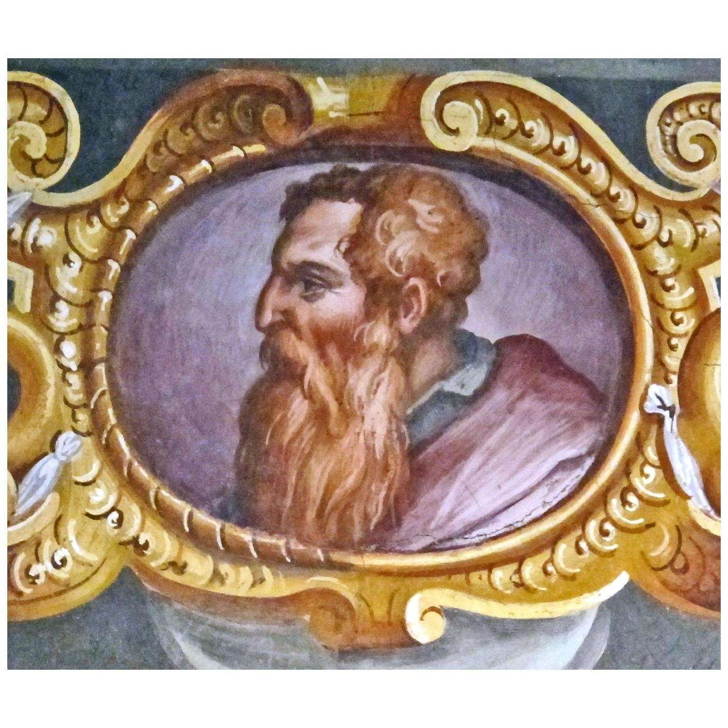  Giorgio Vasri. Ritratto di Rosso Fiorentino. 1568. Casa Vasari Firenze