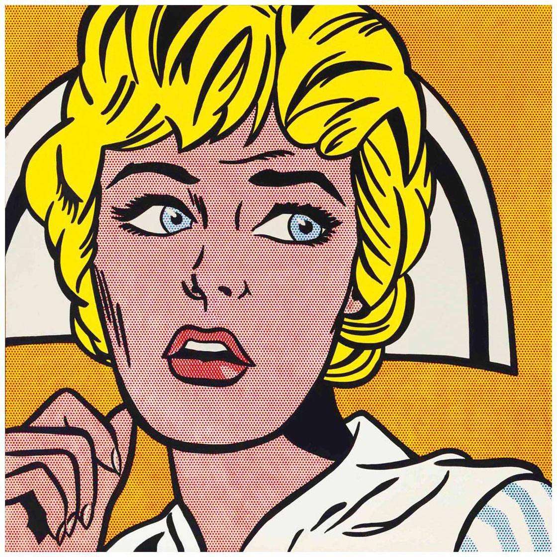  Roy Lichtenstein. Nurse. 1964. Whitney Museum NY